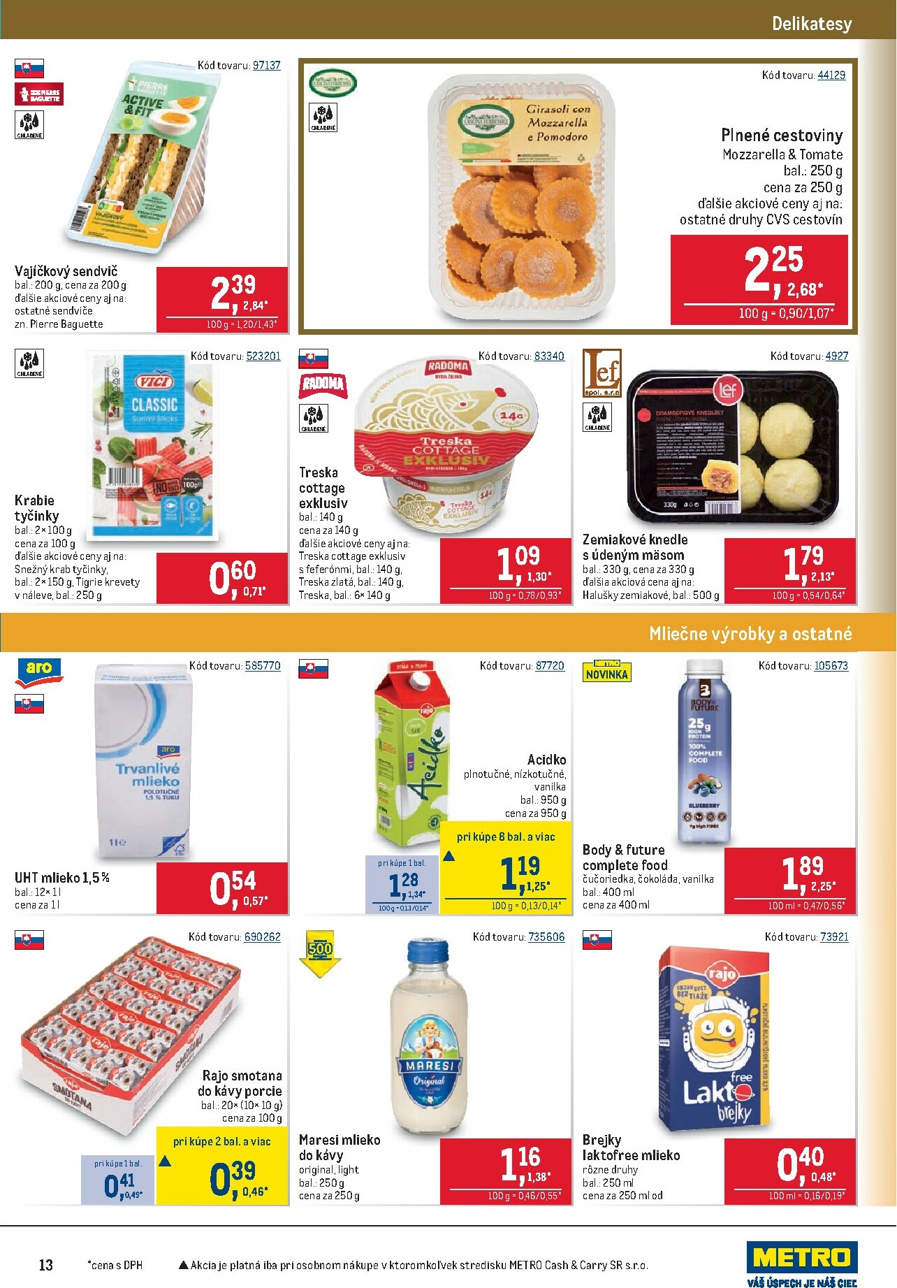 metro - Leták Metro - Maloobchod platný od 14.01. do 27.01. - page: 13