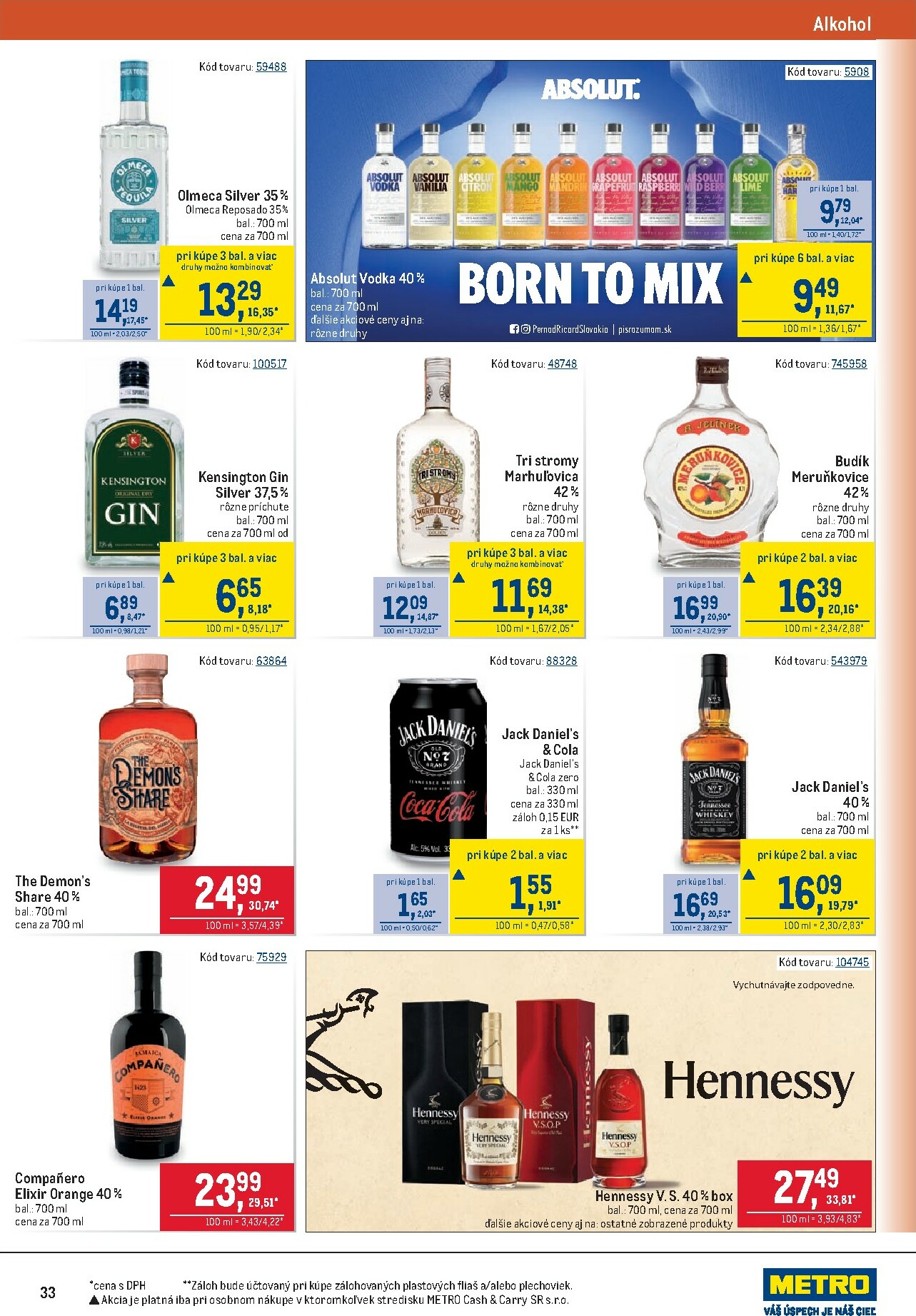 metro - Leták Metro - Maloobchod platný od 14.01. do 27.01. - page: 33