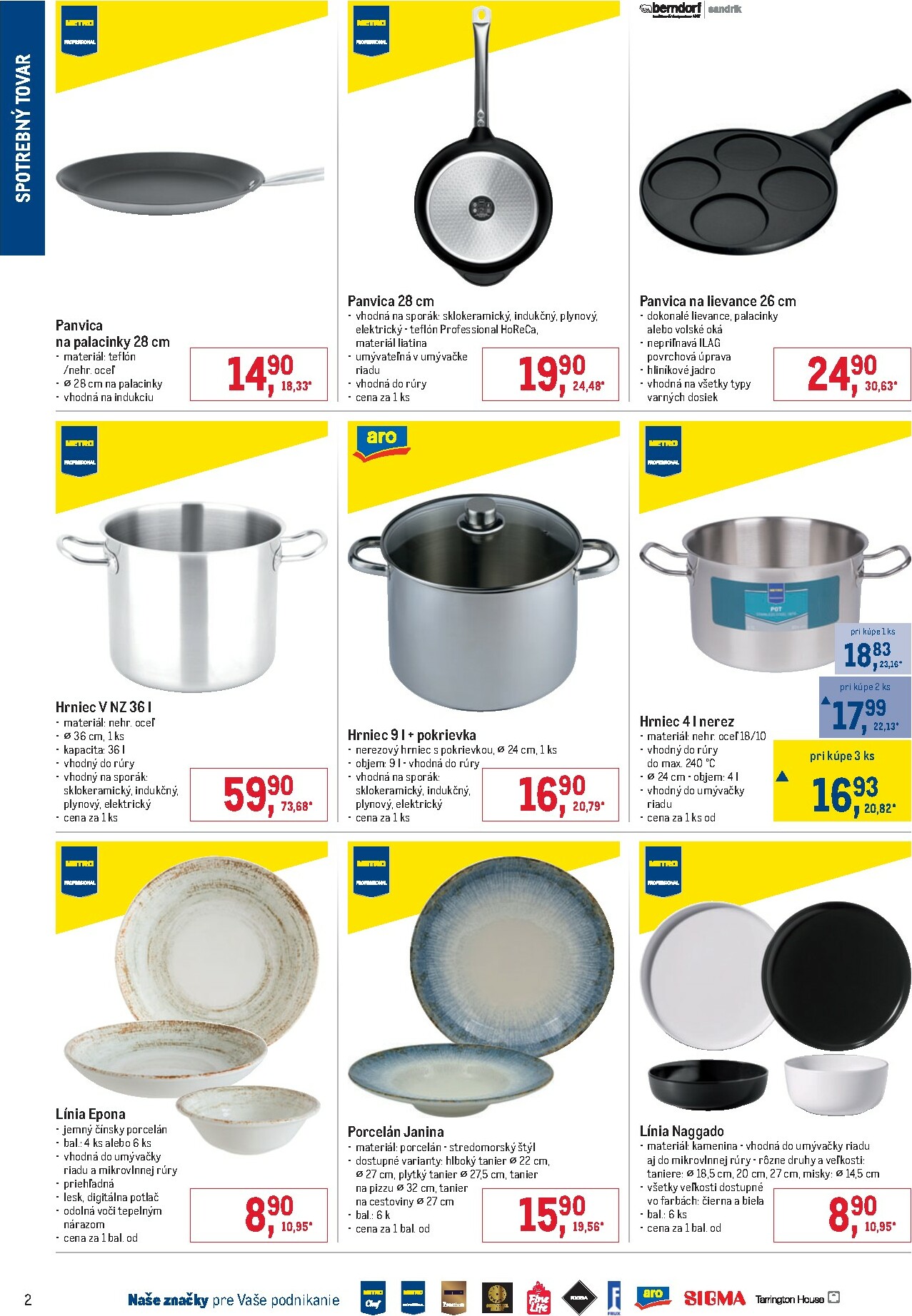 metro - Leták Metro - Spotrebný tovar platný od 14.01. do 27.01. - page: 2