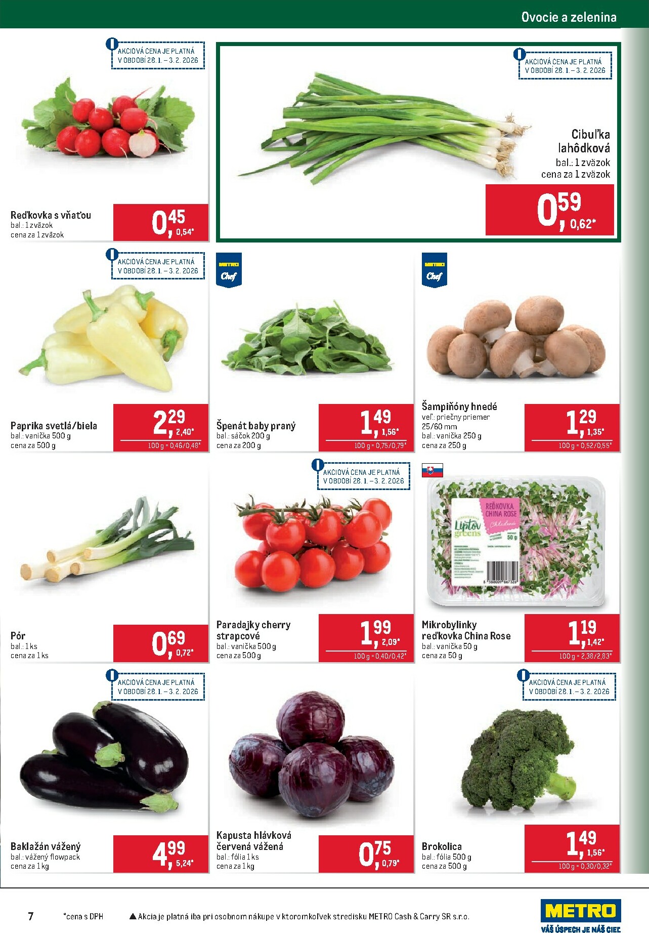 metro - Leták Metro - Maloobchod platný od 28.01. do 10.02. - page: 7