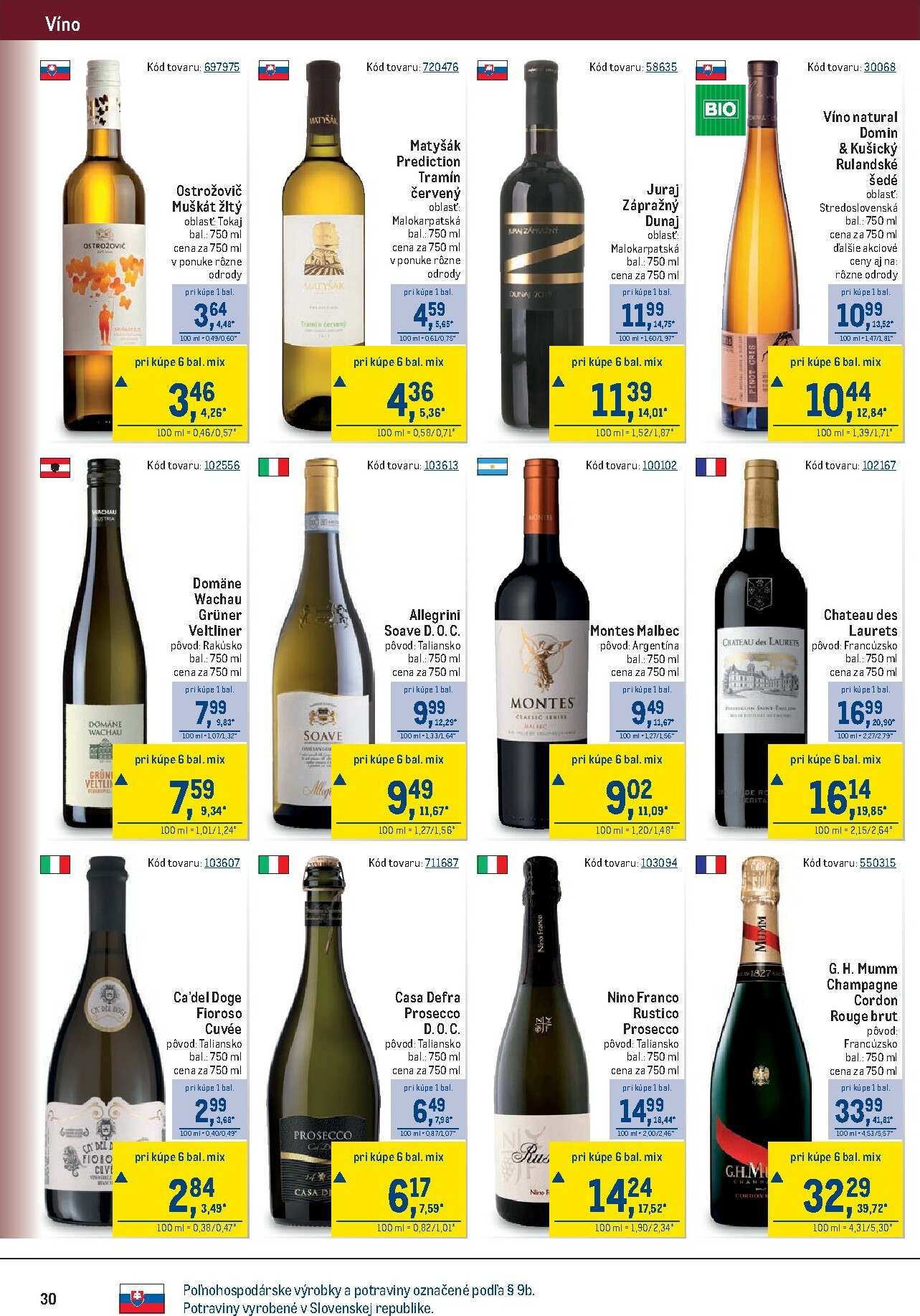 metro - Leták Metro - Maloobchod platný od 28.01. do 10.02. - page: 30