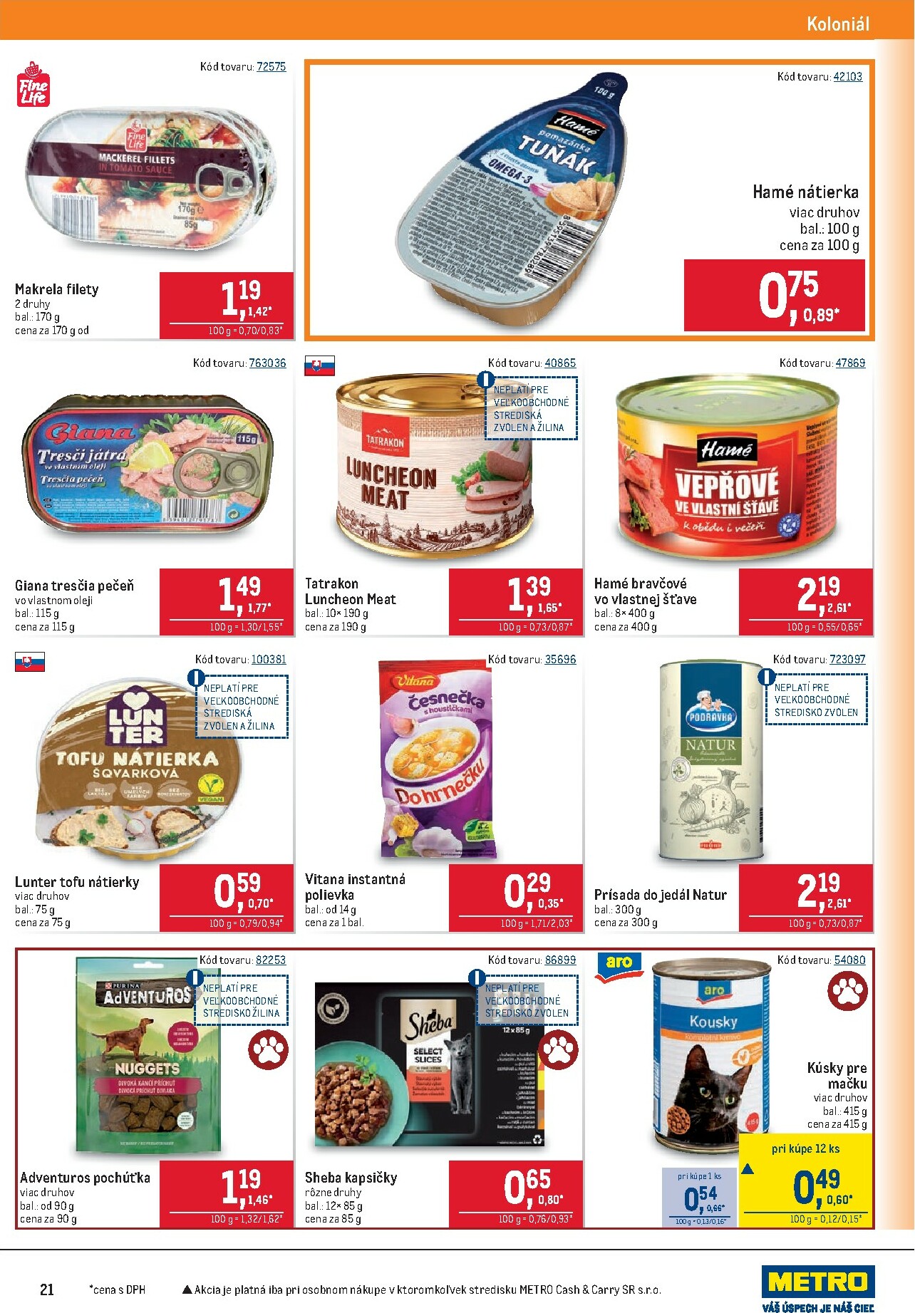 metro - Leták Metro - Maloobchod platný od 28.01. do 10.02. - page: 21