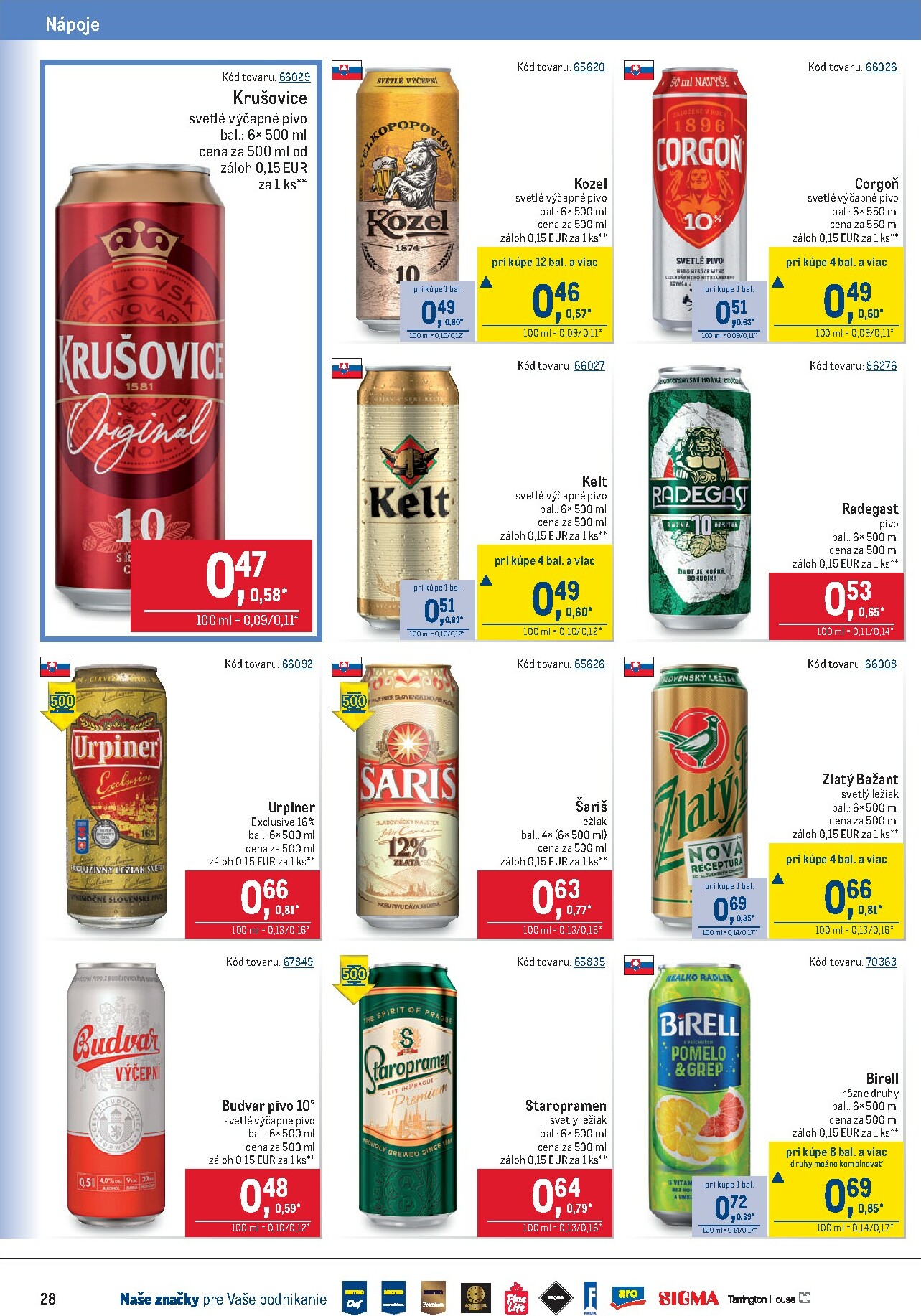 metro - Leták Metro - Maloobchod platný od 28.01. do 10.02. - page: 28