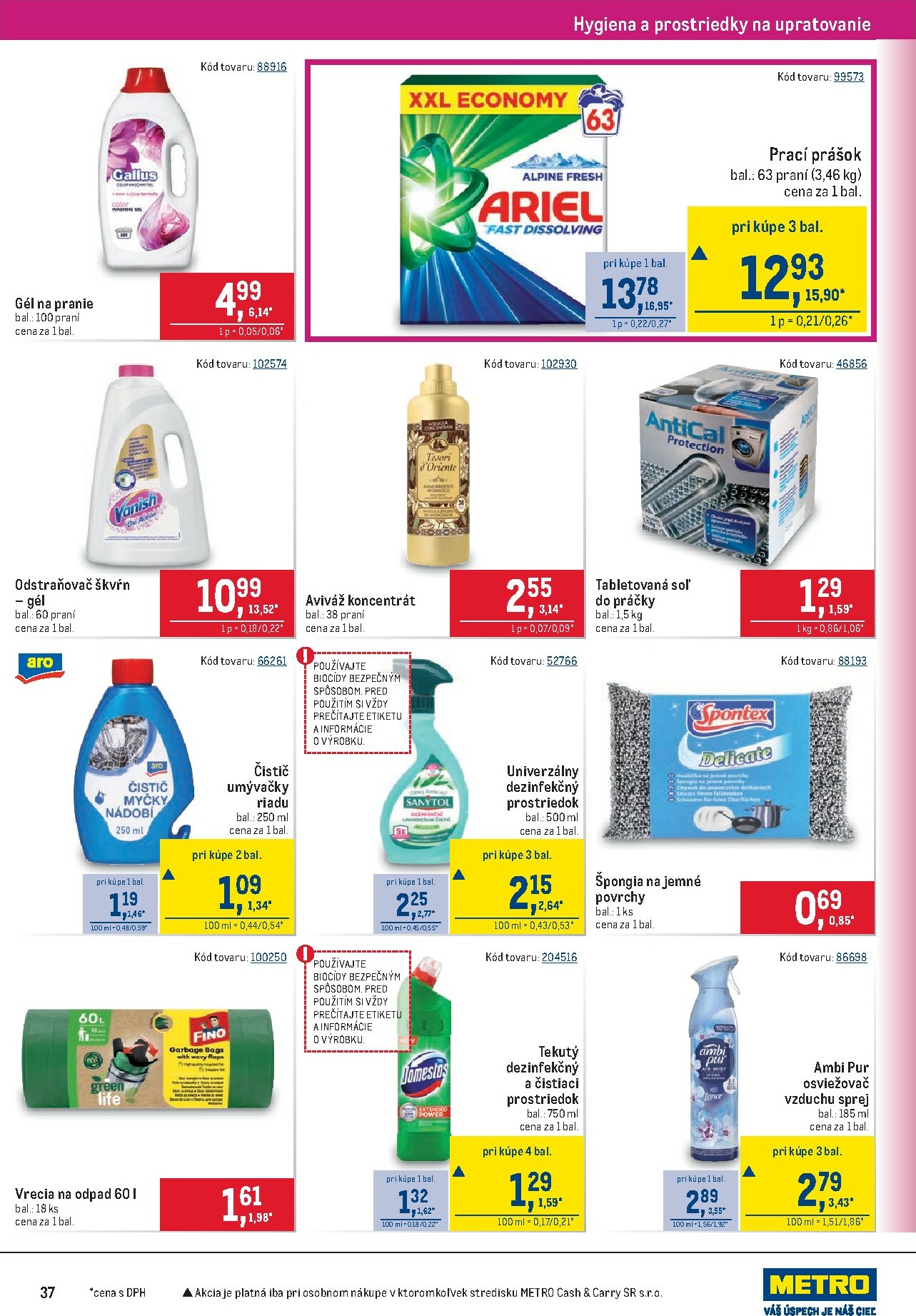 metro - Leták Metro - Maloobchod platný od 28.01. do 10.02. - page: 37