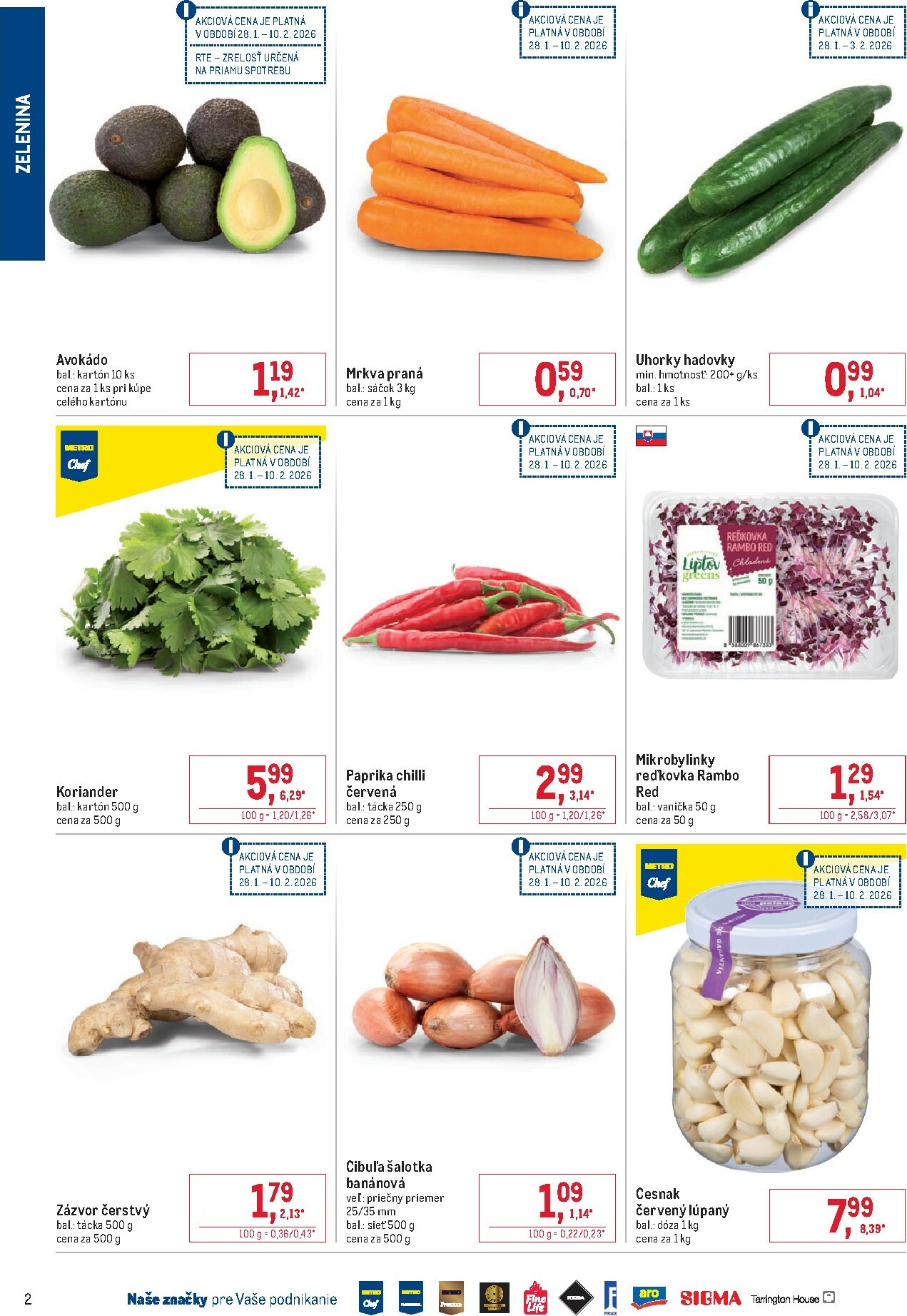metro - Leták Metro - Ázia platný od 28.01. do 24.02. - page: 2