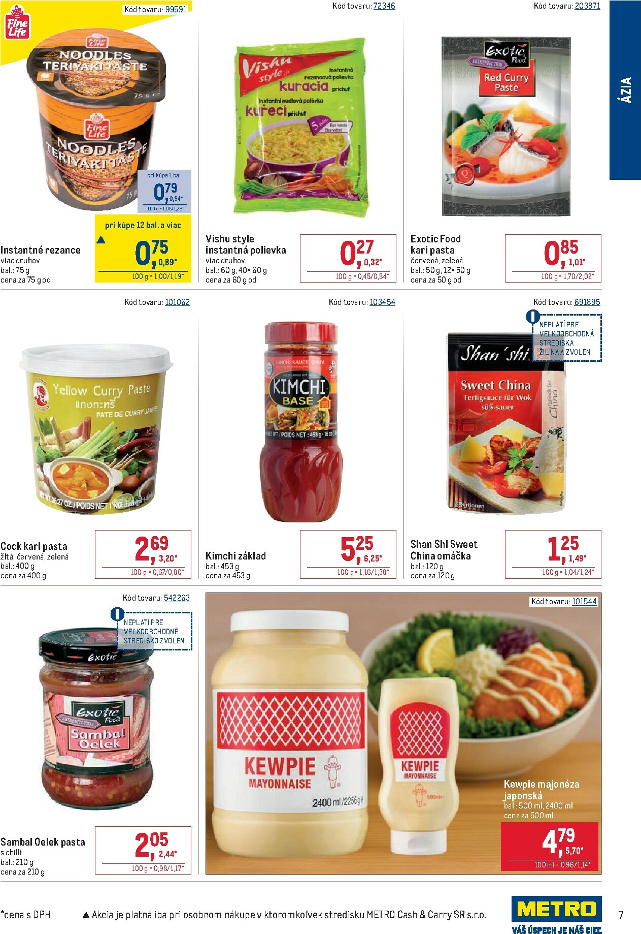 metro - Leták Metro - Ázia platný od 28.01. do 24.02. - page: 7