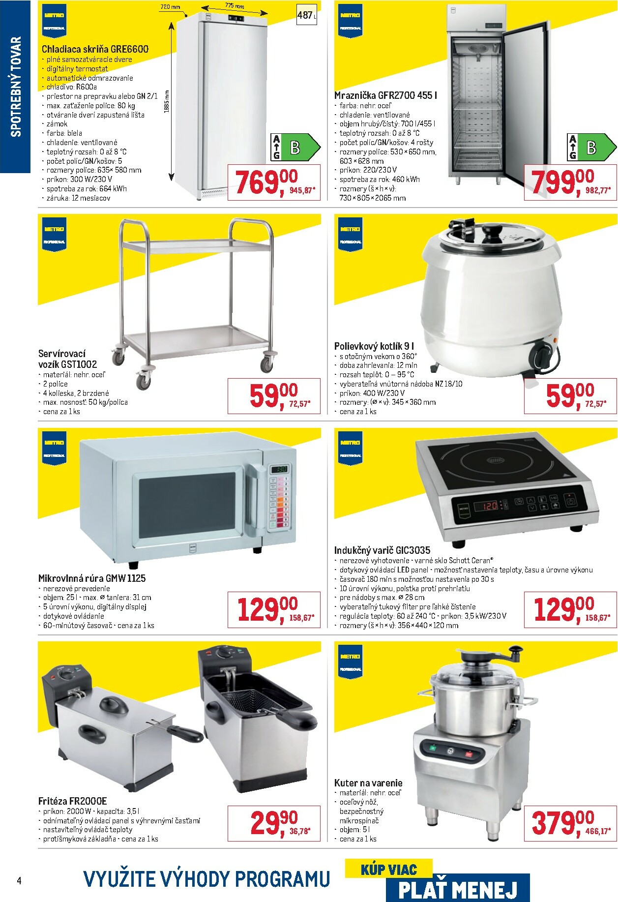 metro - Leták Metro - Spotrebný tovar platný od 28.01. do 10.02. - page: 4