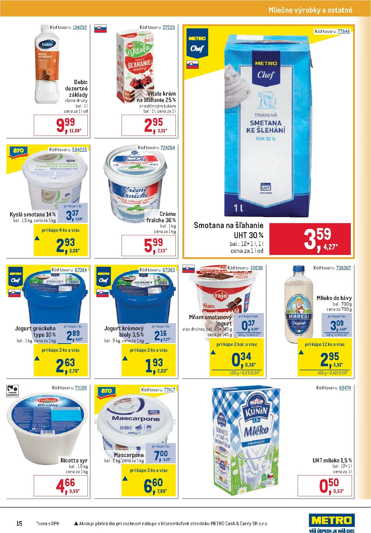 metro - Leták Metro - Gastronómia platný od 28.01. do 24.02. - page: 15