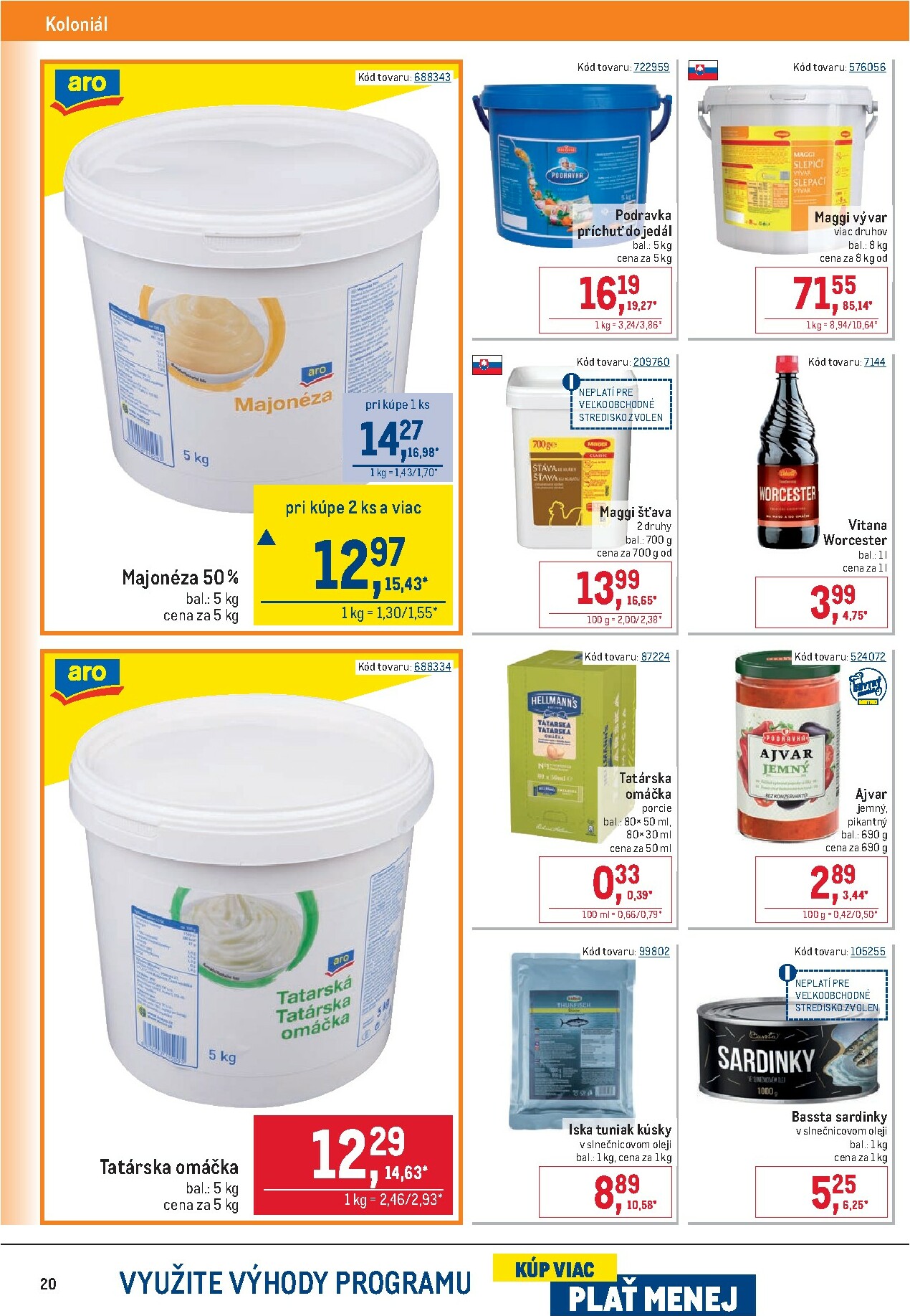 metro - Leták Metro - Gastronómia platný od 28.01. do 24.02. - page: 20