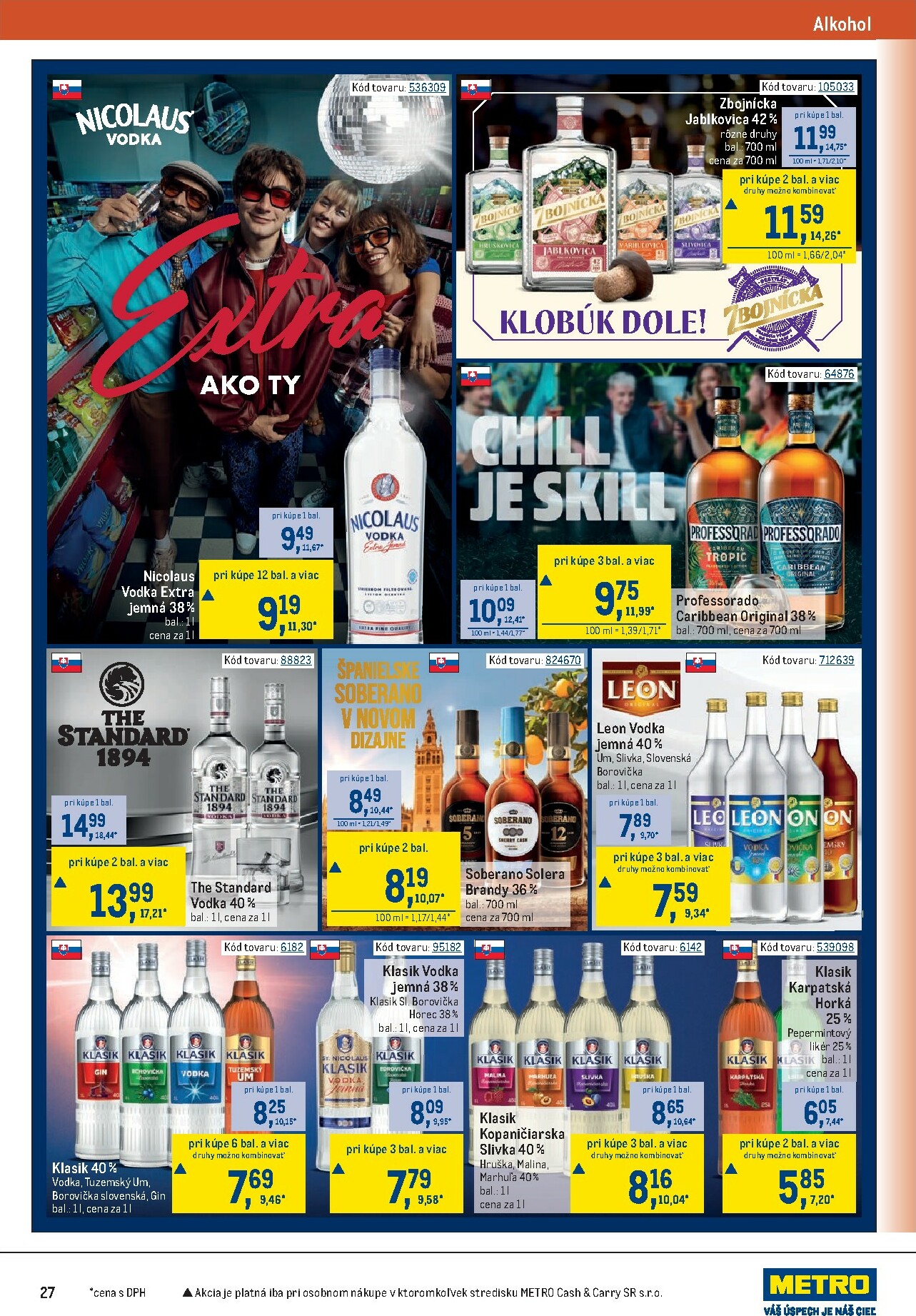 metro - Leták Metro - Gastronómia platný od 28.01. do 24.02. - page: 27