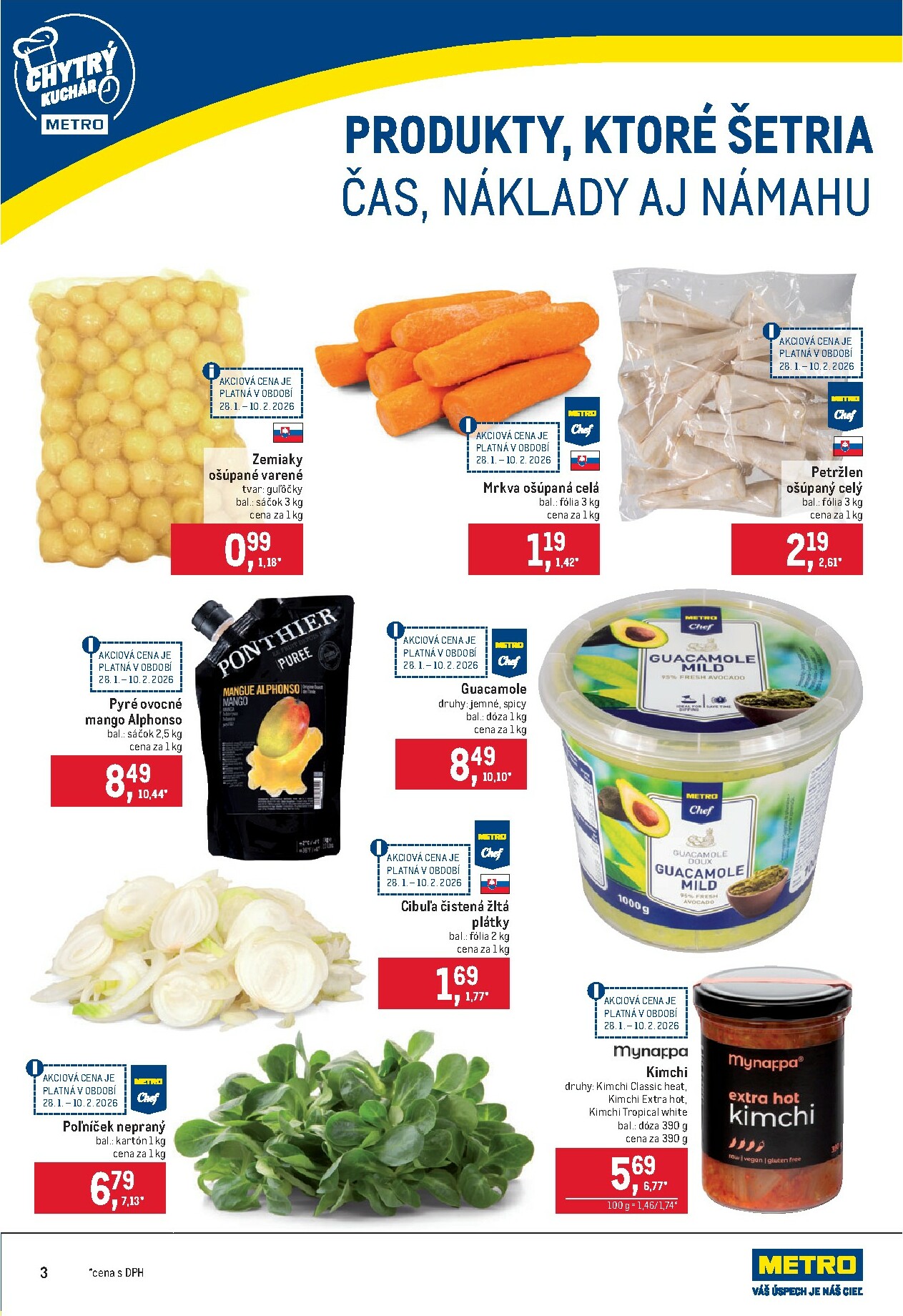 metro - Leták Metro - Gastronómia platný od 28.01. do 24.02. - page: 3