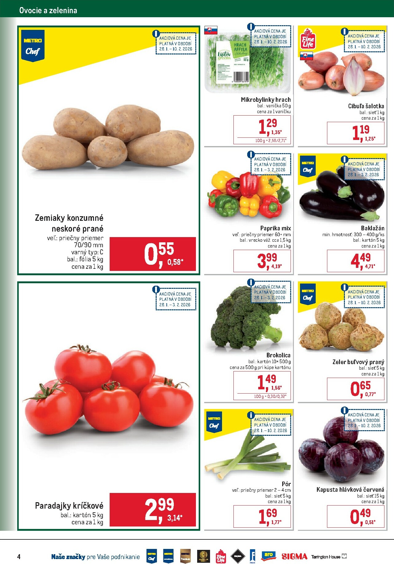 metro - Leták Metro - Gastronómia platný od 28.01. do 24.02. - page: 4