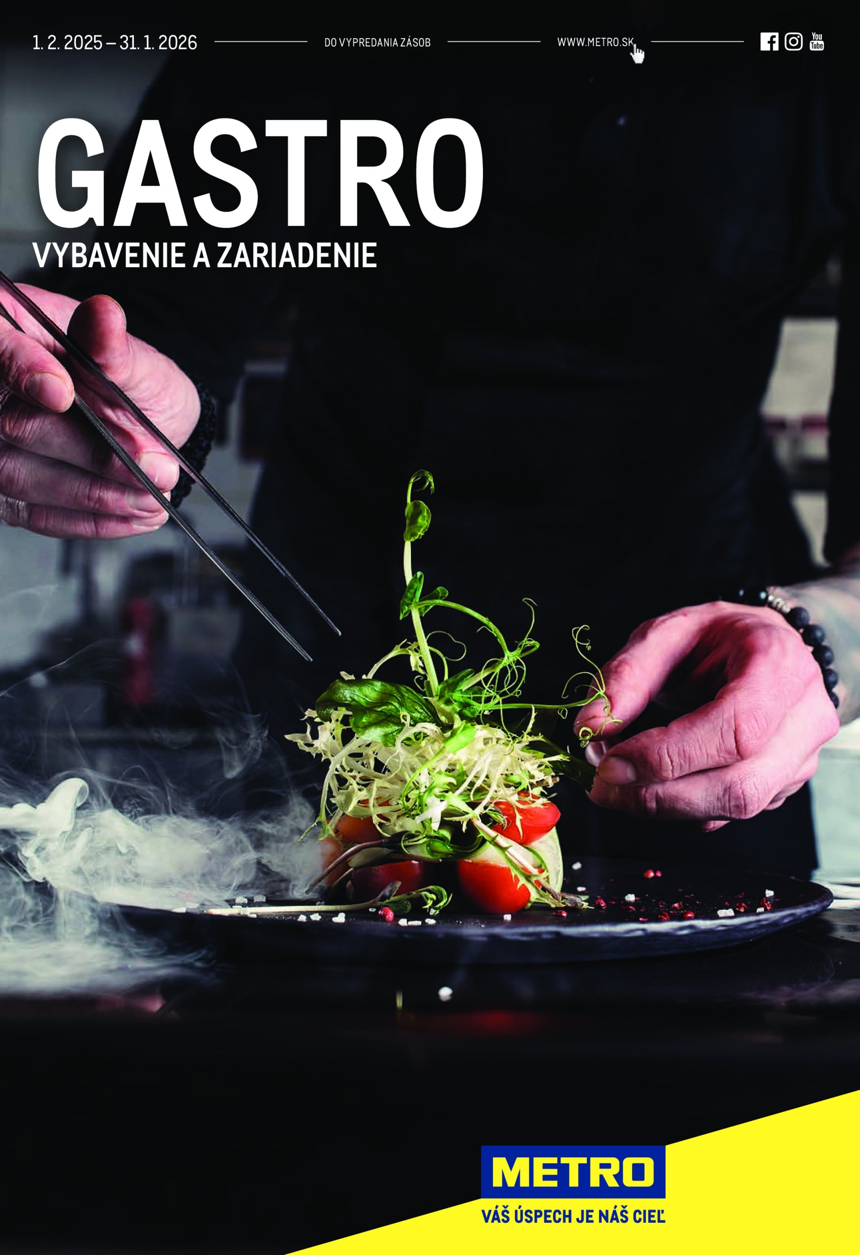 metro - Leták Metro - Gastro vybavenie a zariadenie platný od 01.02.2025 do 31.01.2026 - page: 1