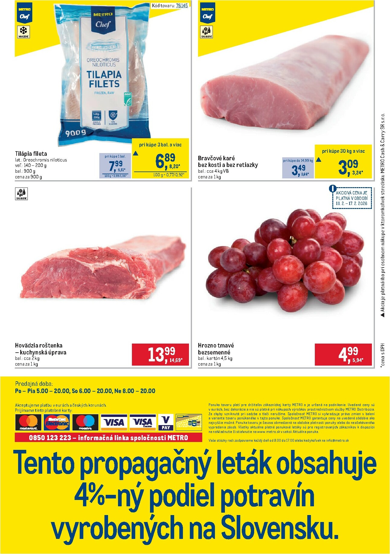 metro - Leták Metro - Gastronómia platný od 11.02.2026 do 24.02.2026 - page: 6