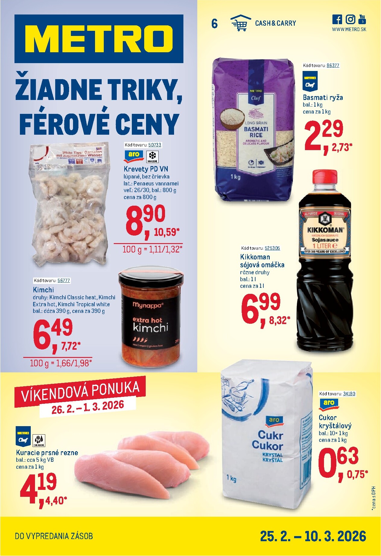 metro - Leták Metro - Maloobchod platný od 25.02.2026 do 10.03.2026