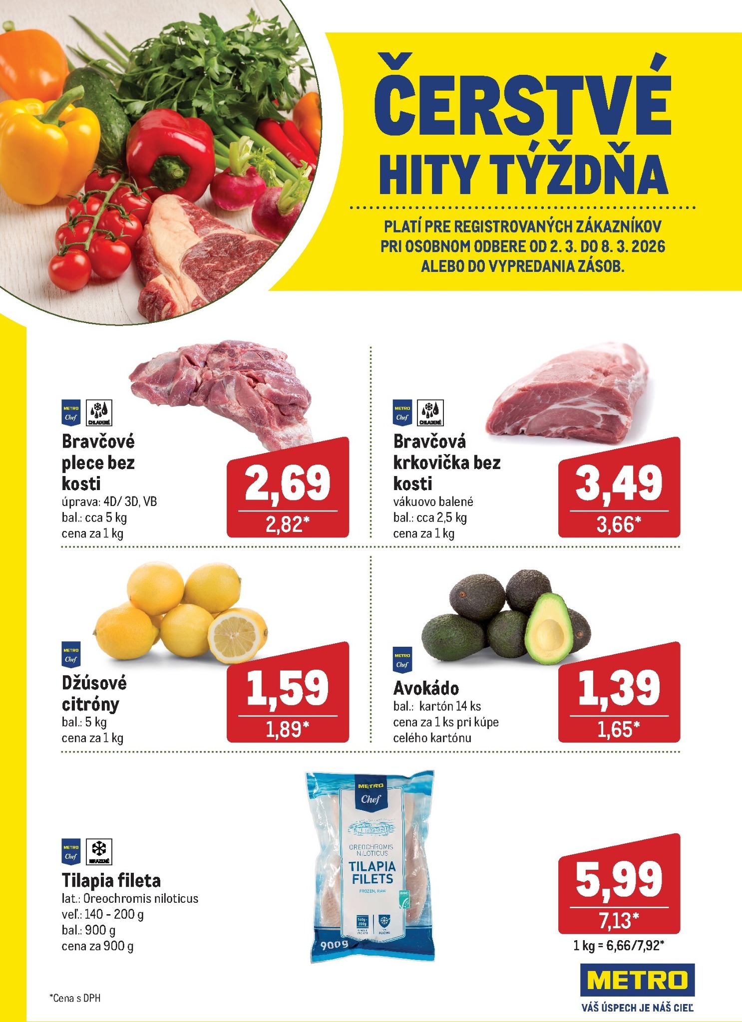 metro - Leták Metro - Čerstvé hity týždňa platný od 02.03.2026 do 08.03.2026