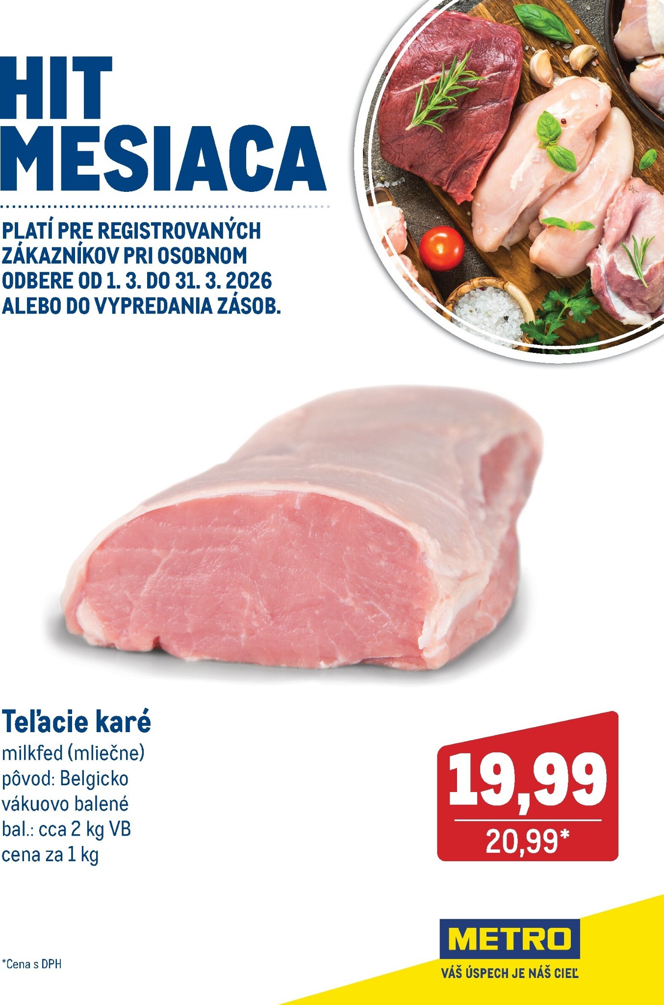 metro - Leták Metro - Hit mesiaca Marec platný od 01.03.2026 do 31.03.2026