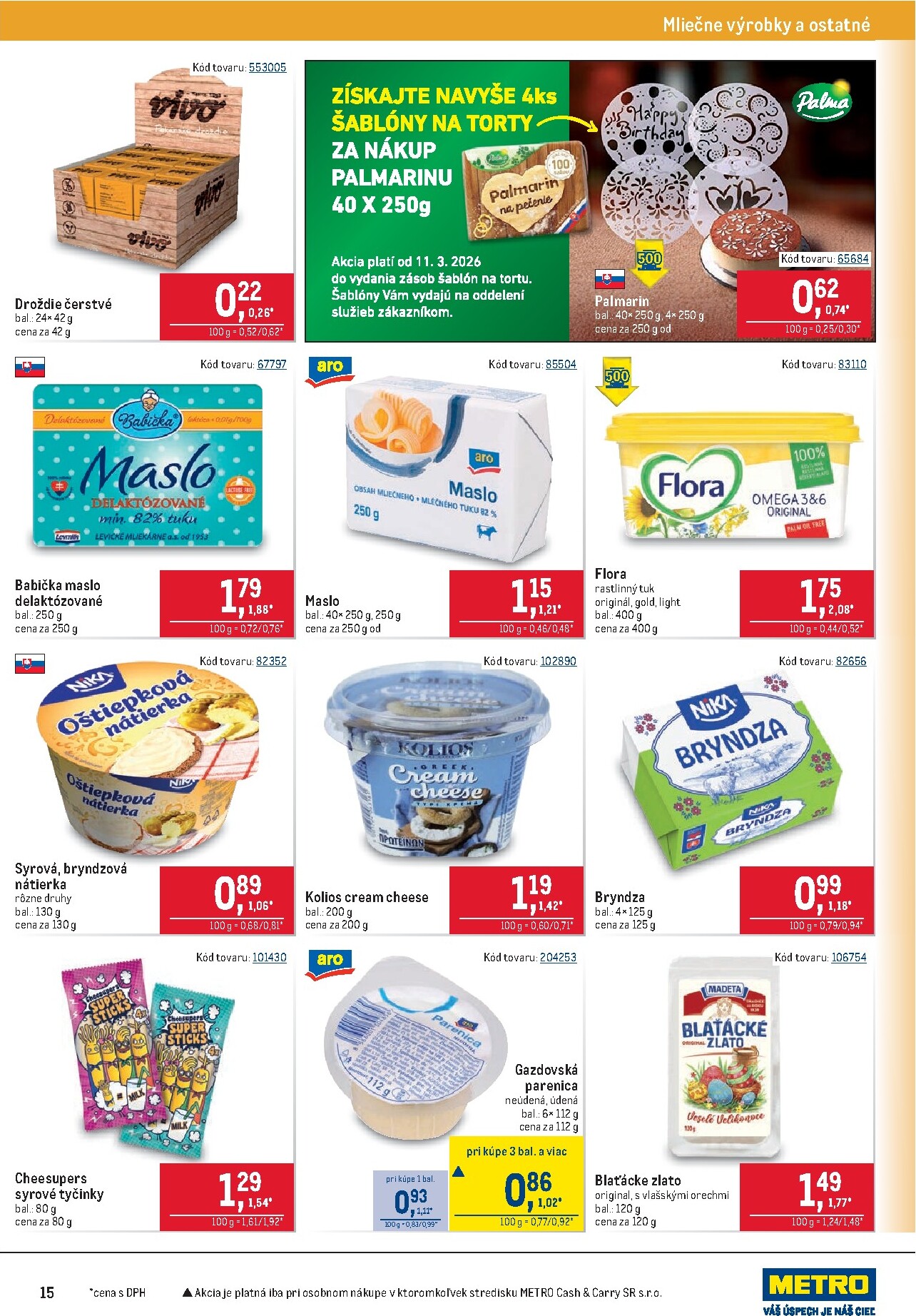 metro - Leták Metro - Maloobchod platný od 11.03.2026 do 24.03.2026 - page: 15