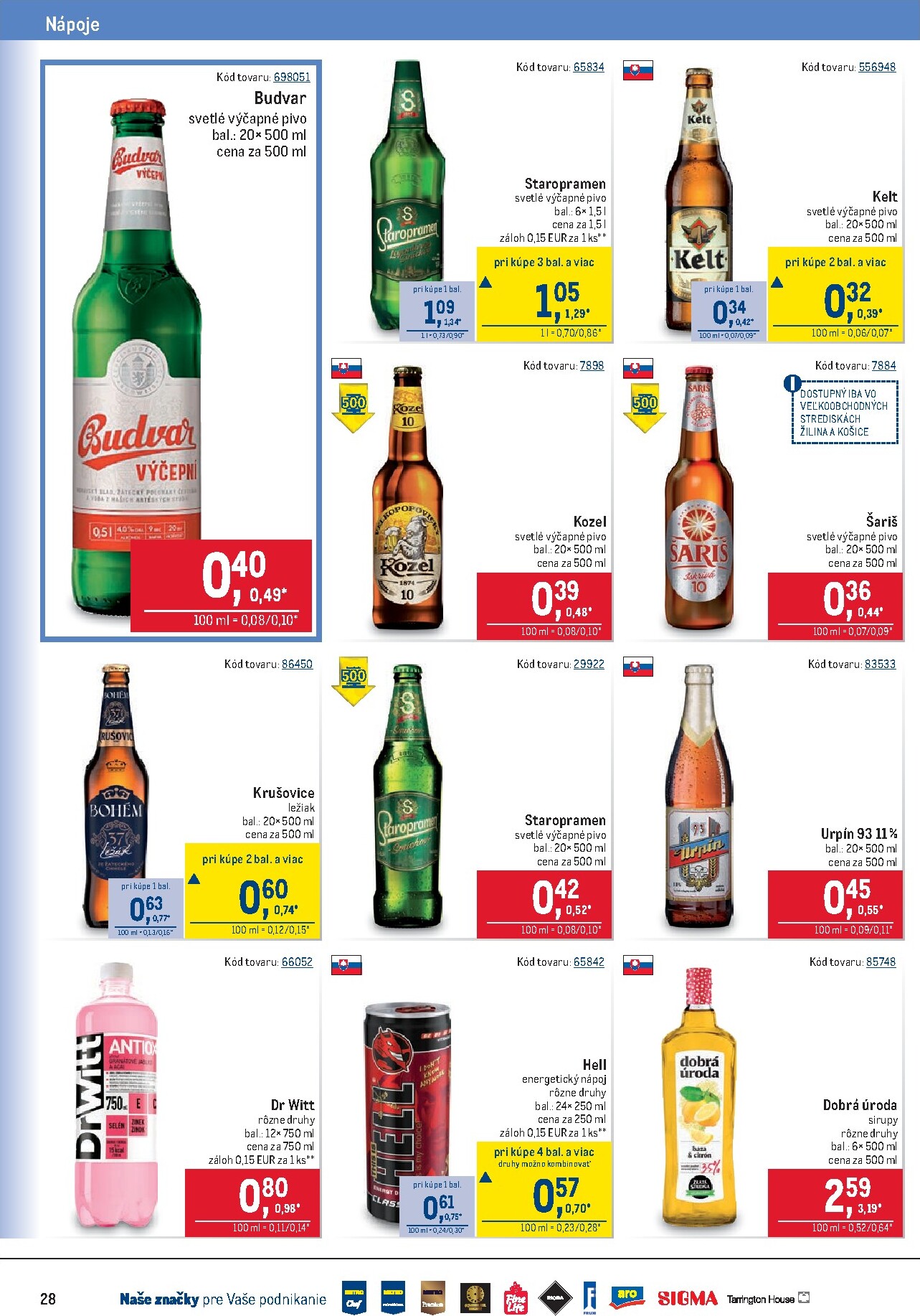 metro - Leták Metro - Maloobchod platný od 11.03.2026 do 24.03.2026 - page: 28