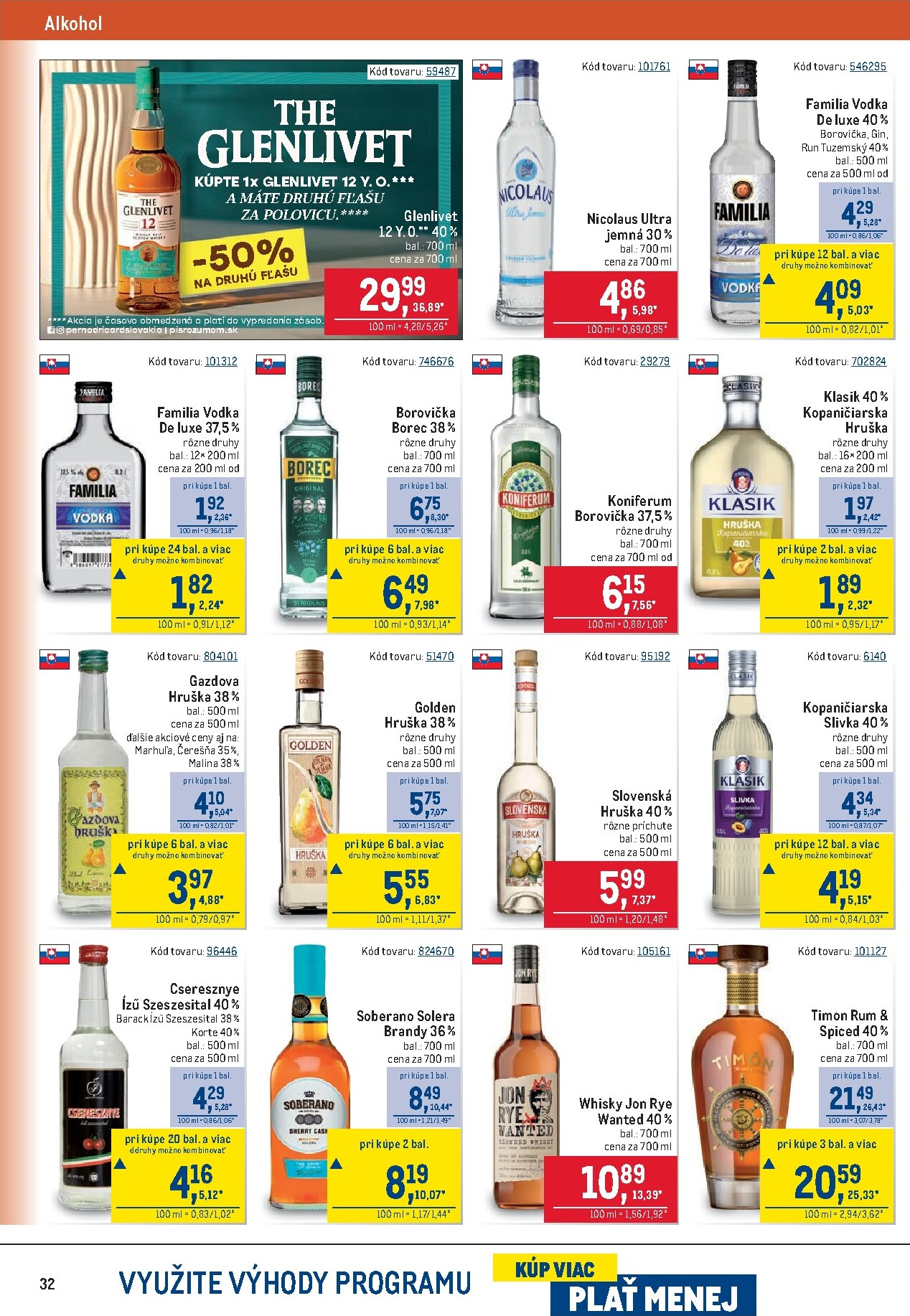 metro - Leták Metro - Maloobchod platný od 11.03.2026 do 24.03.2026 - page: 32