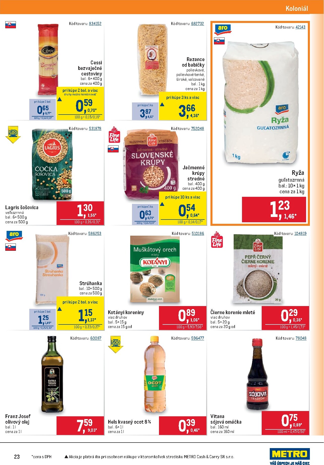 metro - Leták Metro - Maloobchod platný od 11.03.2026 do 24.03.2026 - page: 23