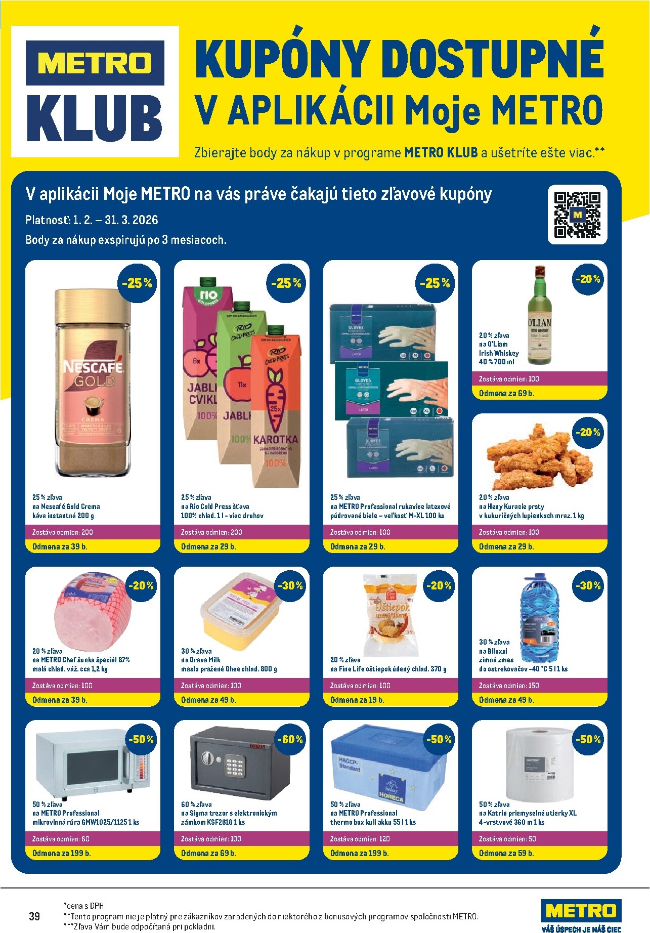 metro - Leták Metro - Maloobchod platný od 11.03.2026 do 24.03.2026 - page: 39