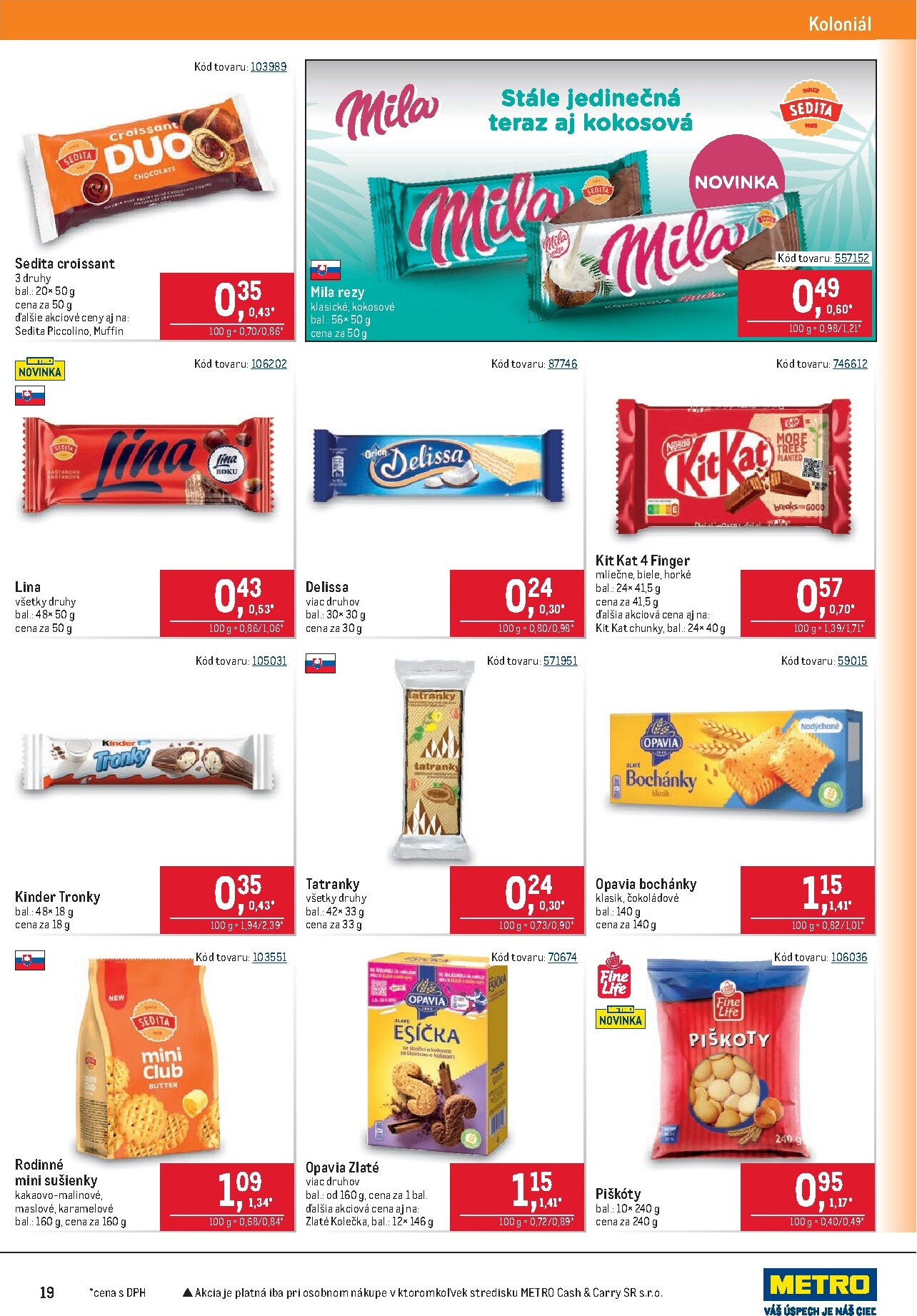metro - Leták Metro - Maloobchod platný od 11.03.2026 do 24.03.2026 - page: 19