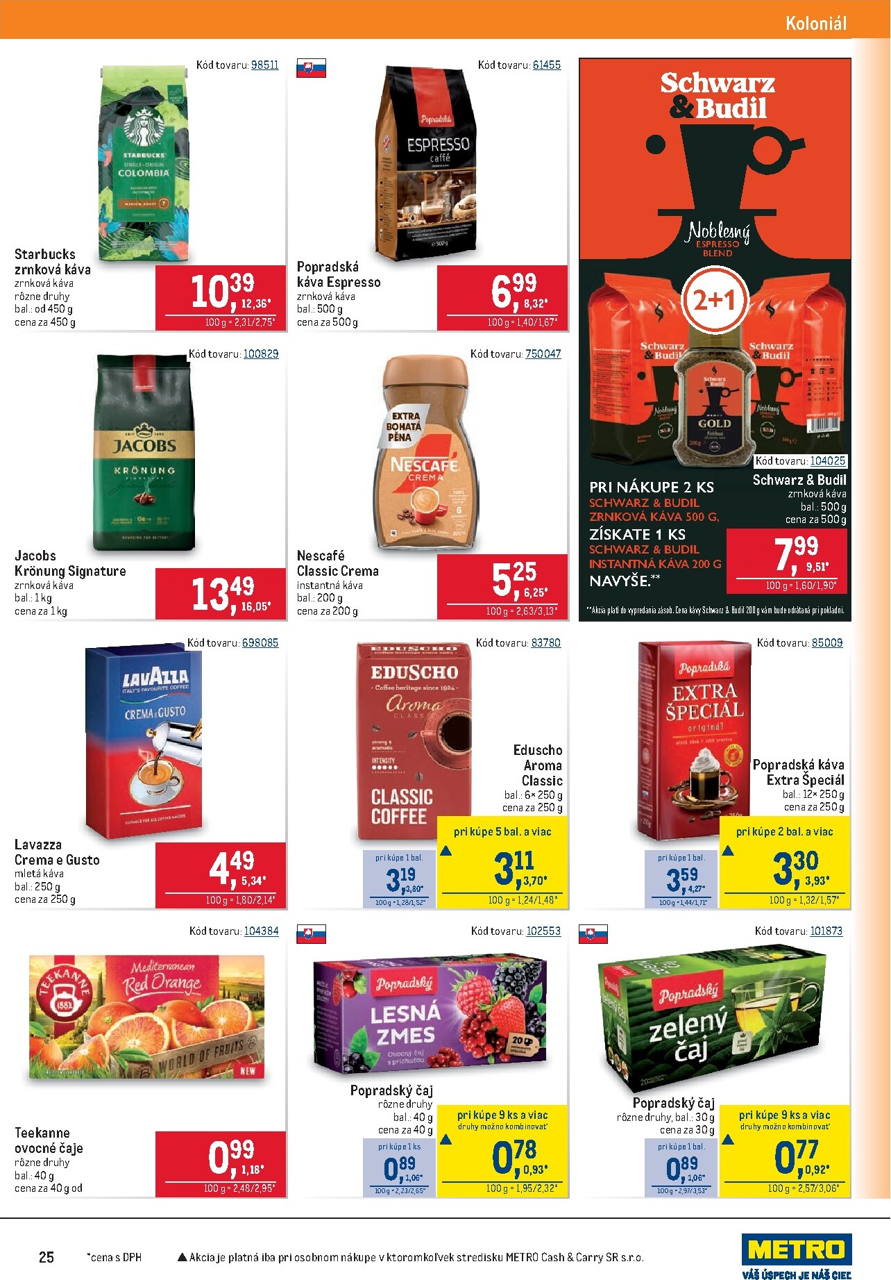 metro - Leták Metro - Maloobchod platný od 11.03.2026 do 24.03.2026 - page: 25