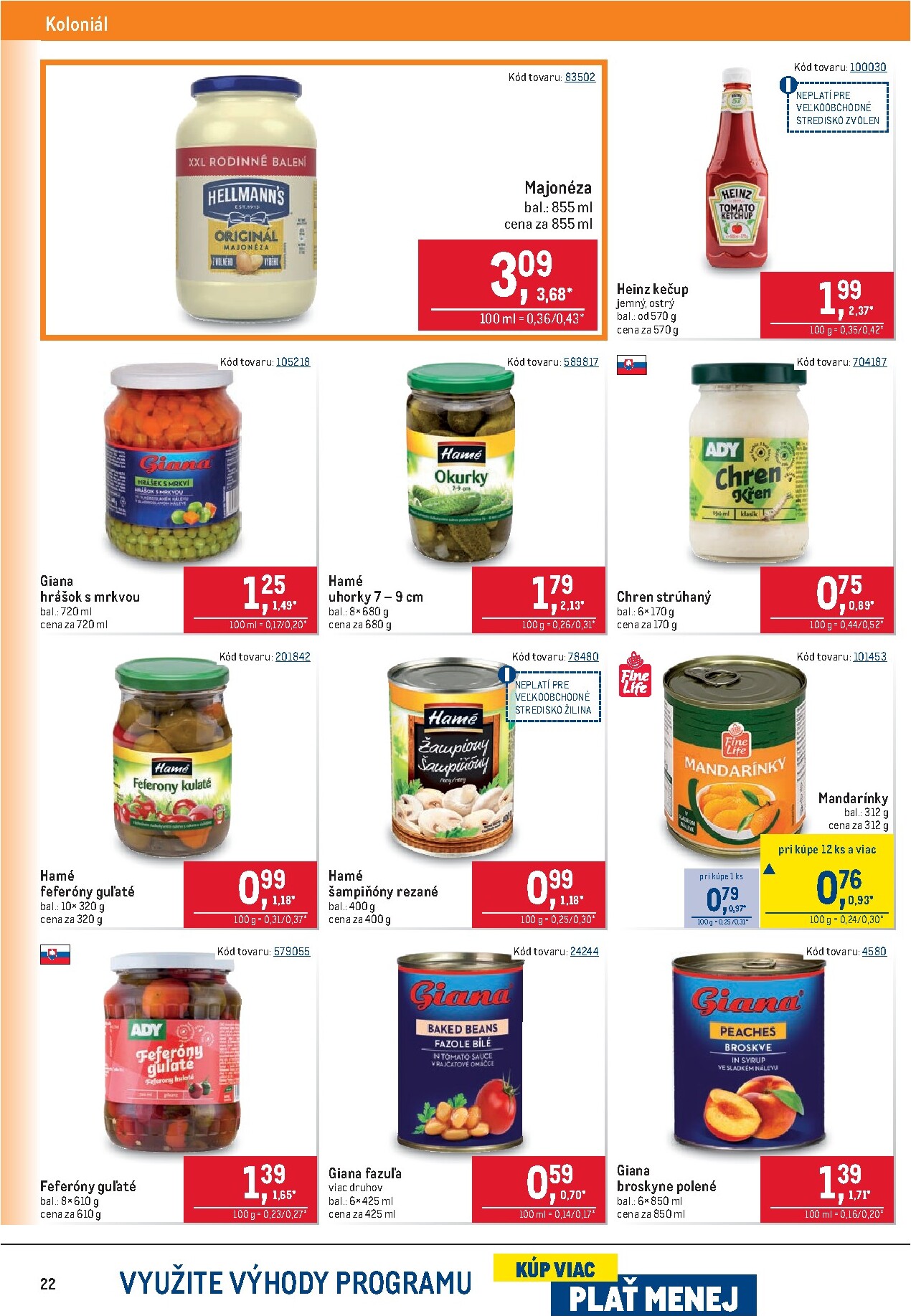 metro - Leták Metro - Maloobchod platný od 11.03.2026 do 24.03.2026 - page: 22