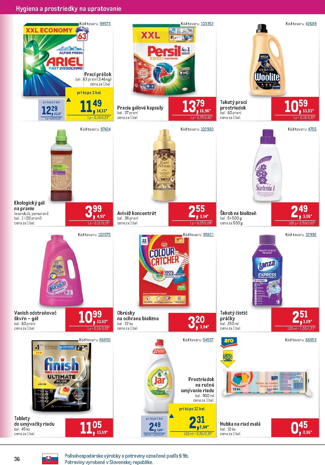 metro - Leták Metro - Maloobchod platný od 11.03.2026 do 24.03.2026 - page: 36