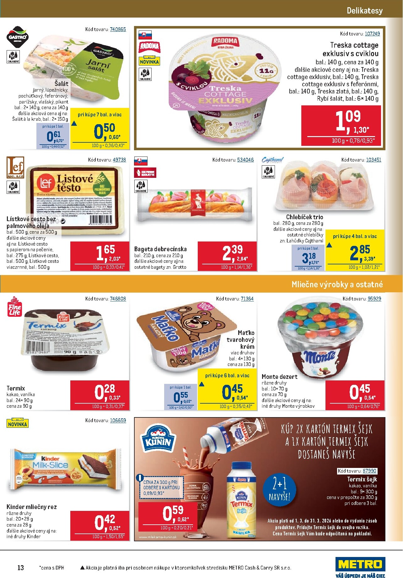 metro - Leták Metro - Maloobchod platný od 11.03.2026 do 24.03.2026 - page: 13