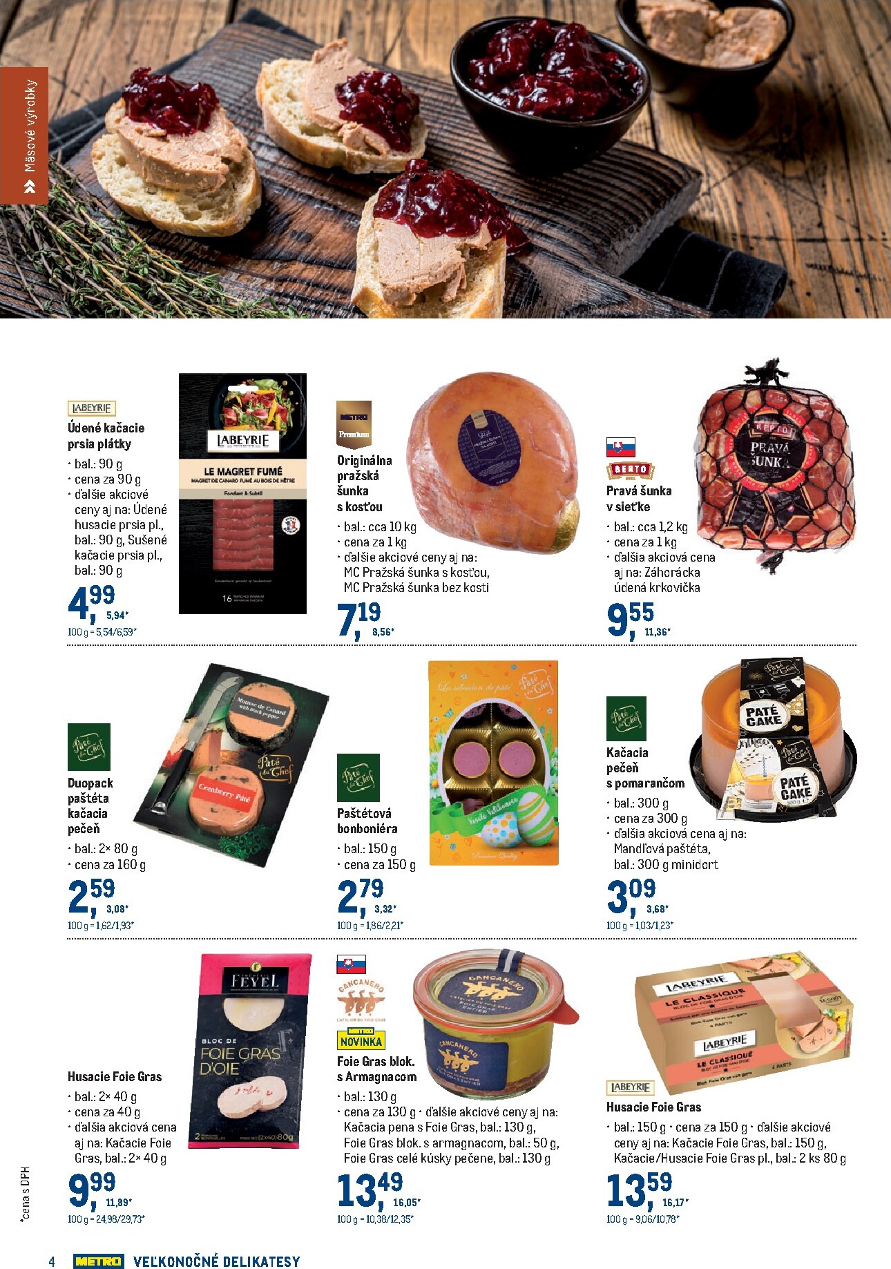 metro - Leták Metro - Veľkonočné delikatesy platný od 11.03.2026 do 07.04.2026 - page: 4