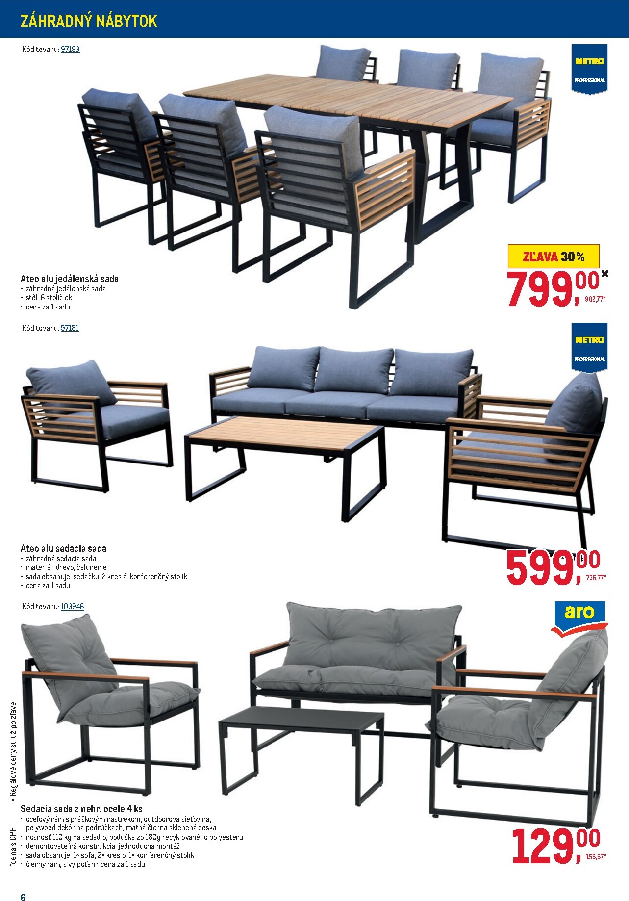 metro - Leták Metro - Vonkajšie vybavenie platný od 11.03.2026 do 07.04.2026 - page: 6