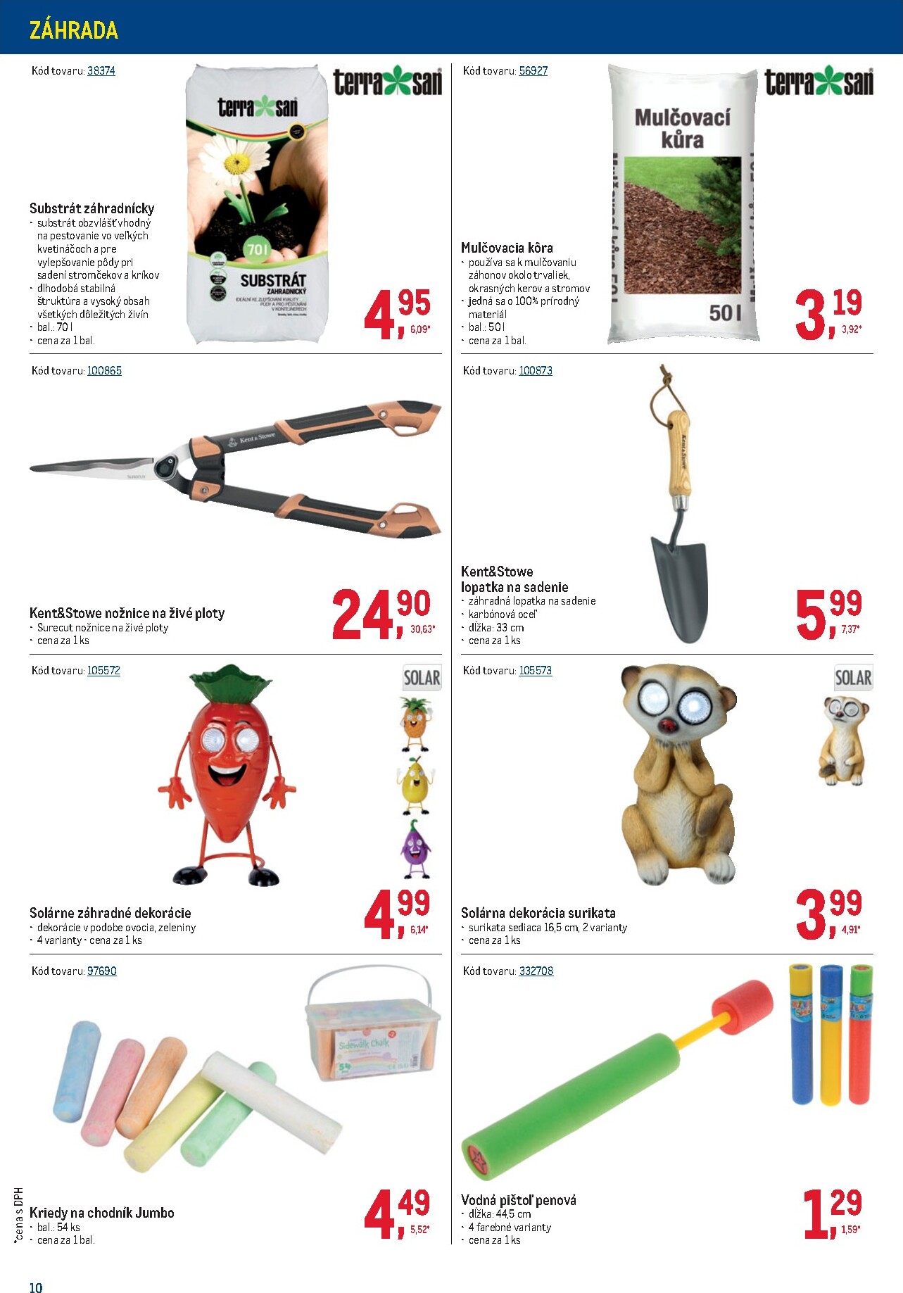 metro - Leták Metro - Vonkajšie vybavenie platný od 11.03.2026 do 07.04.2026 - page: 10