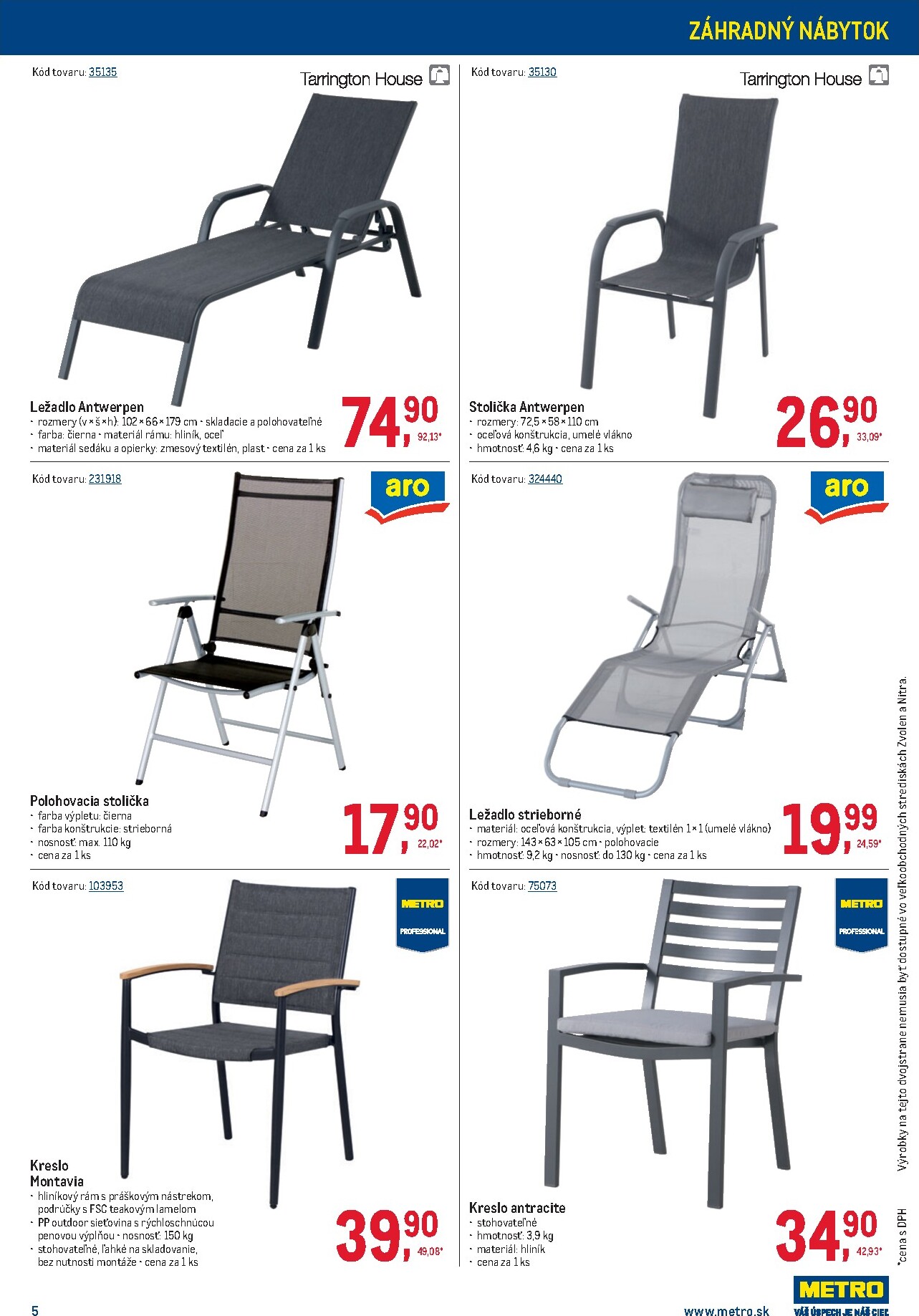 metro - Leták Metro - Vonkajšie vybavenie platný od 11.03.2026 do 07.04.2026 - page: 5