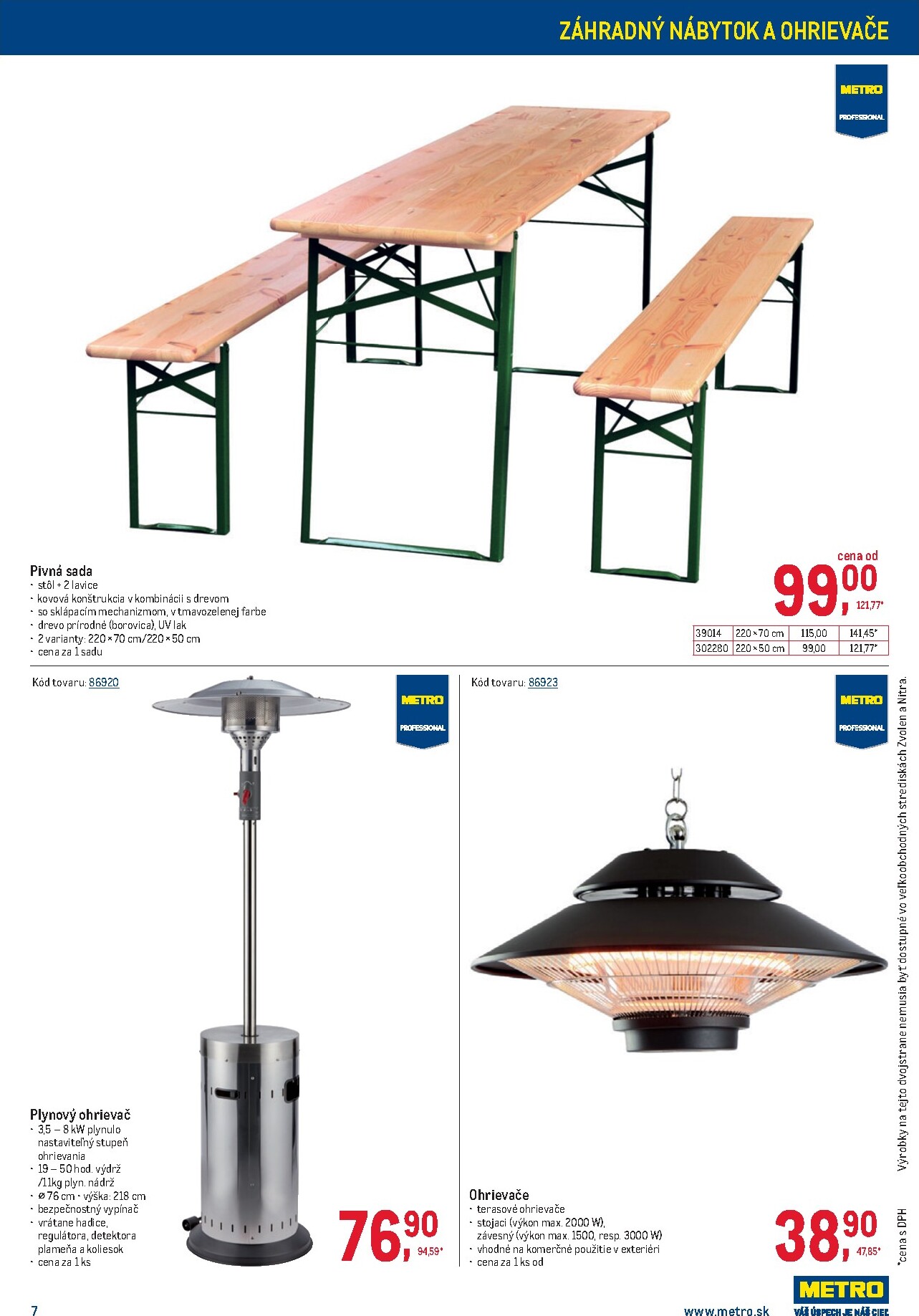 metro - Leták Metro - Vonkajšie vybavenie platný od 11.03.2026 do 07.04.2026 - page: 7