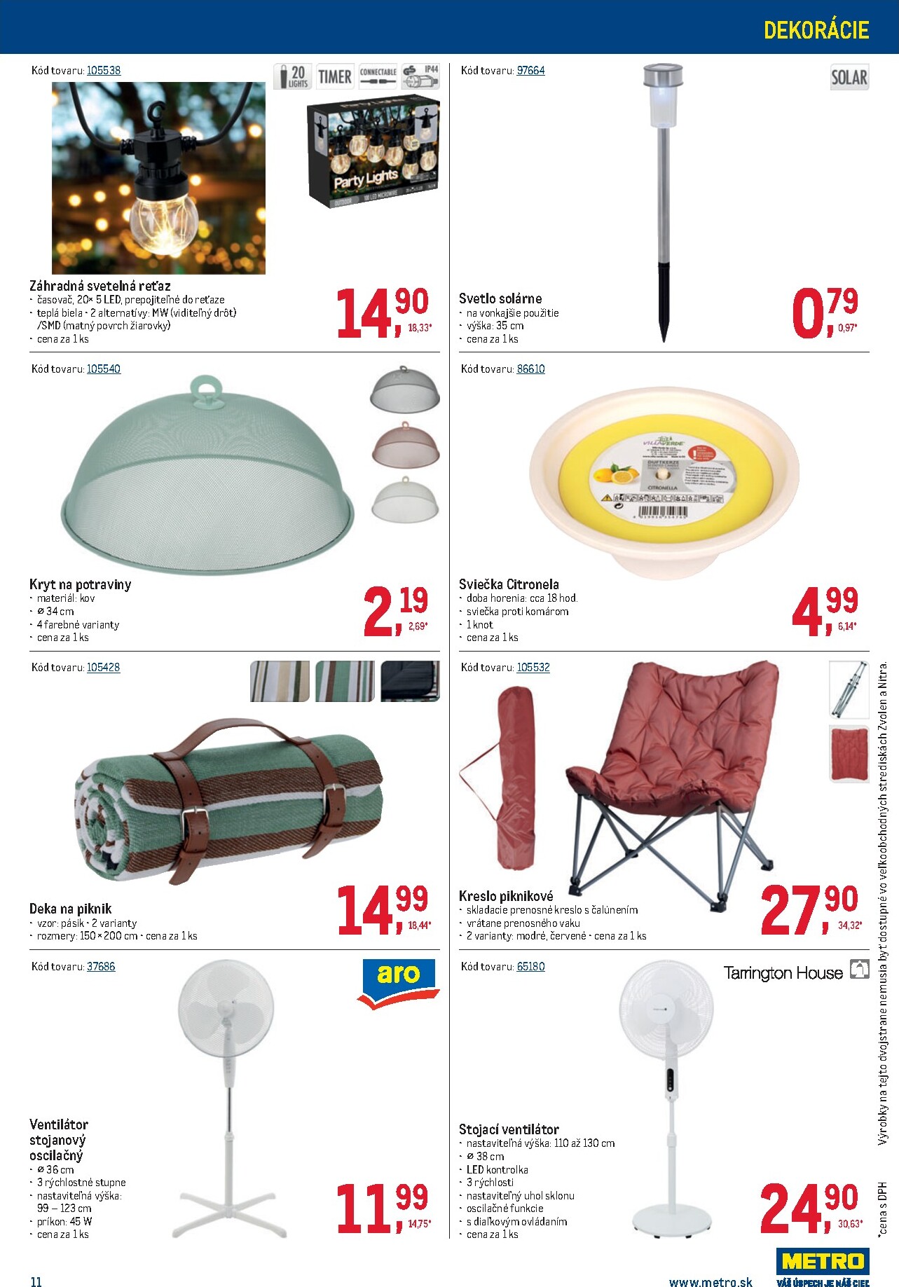 metro - Leták Metro - Vonkajšie vybavenie platný od 11.03.2026 do 07.04.2026 - page: 11