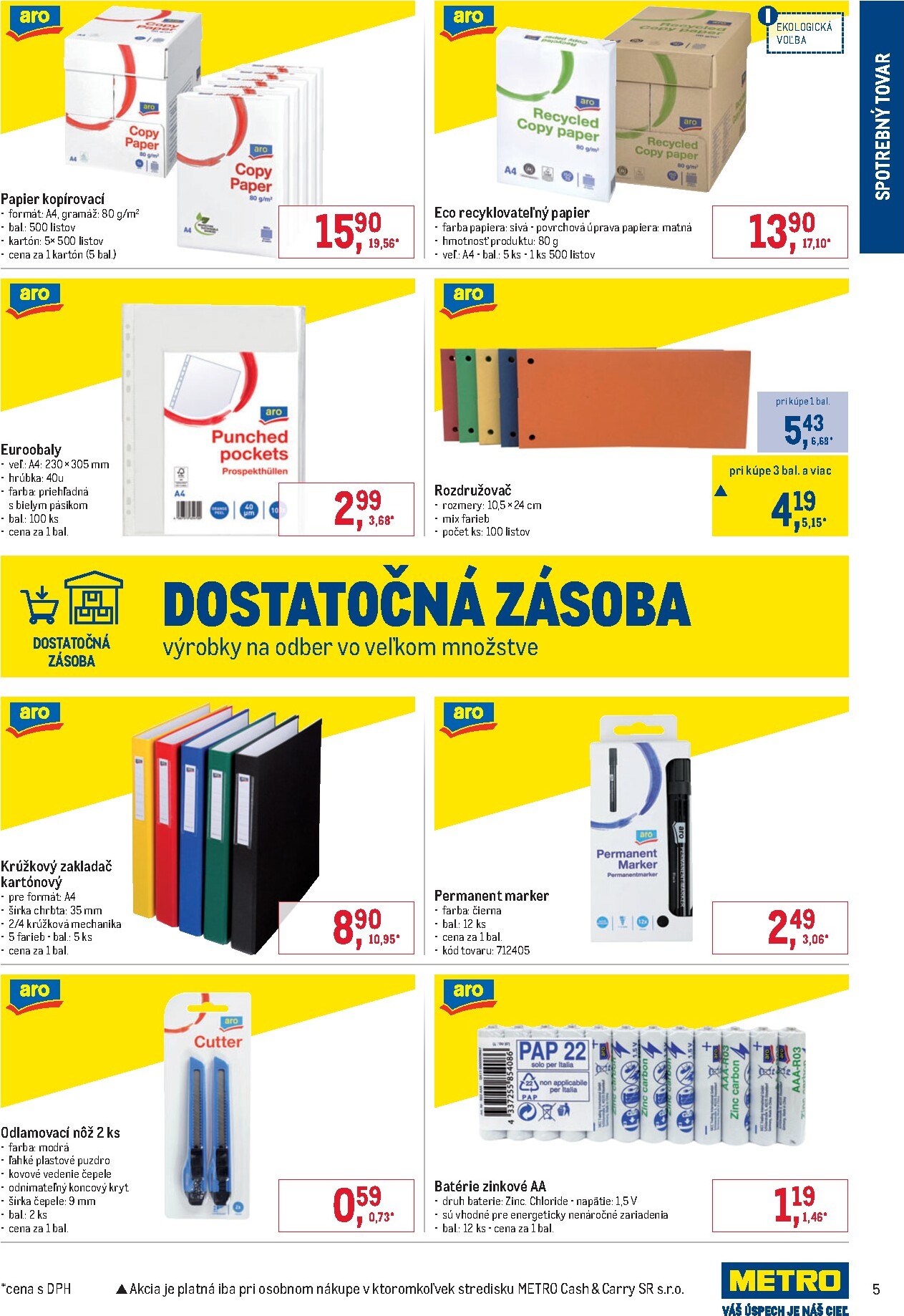 metro - Leták Metro - Spotrebný tovar platný od 11.03.2026 do 24.03.2026 - page: 5