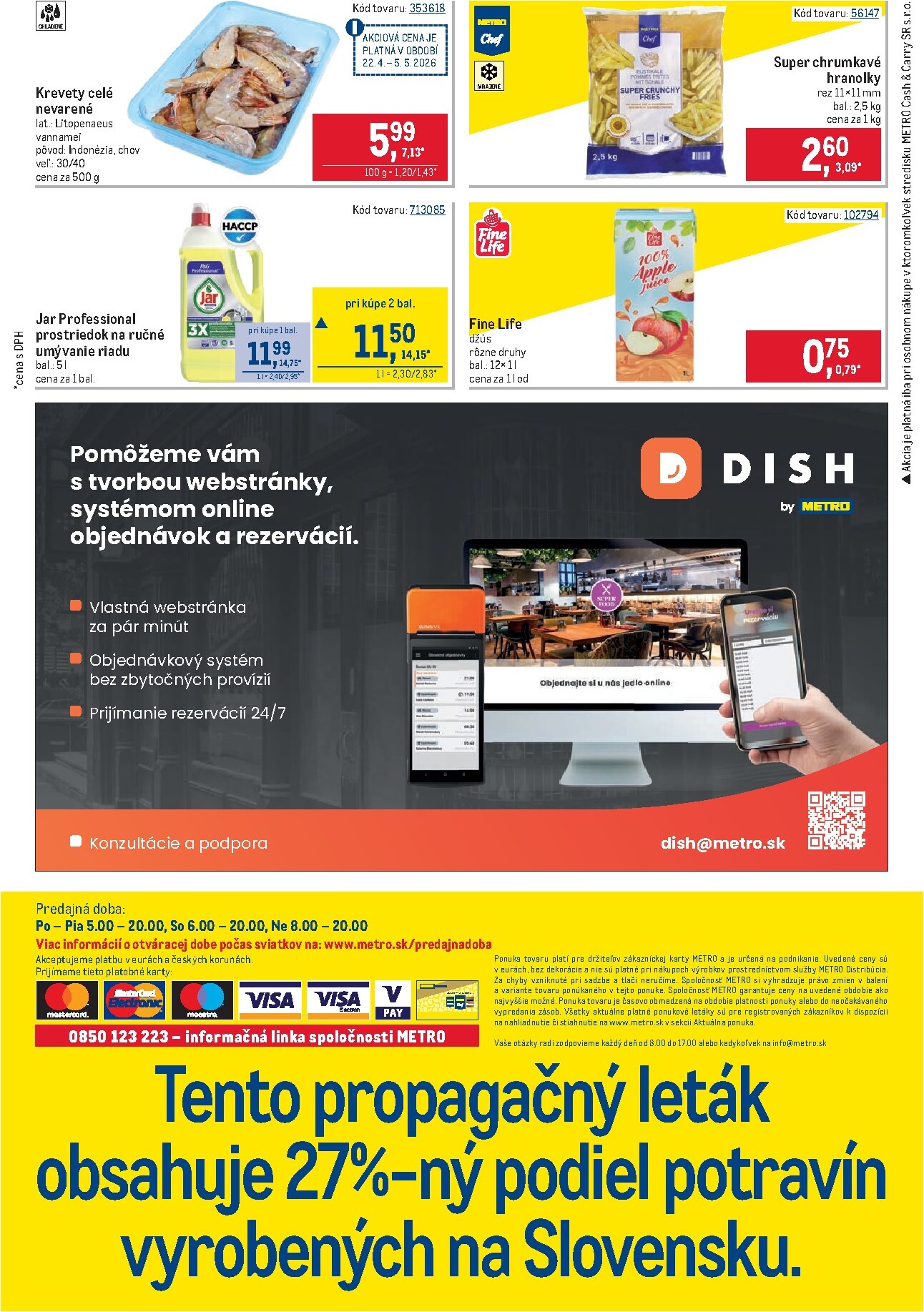 metro - Aktuálny leták Metro - Gastronómia od stredy, 22.04.2026 do utorka, 19.05.2026 - page: 32