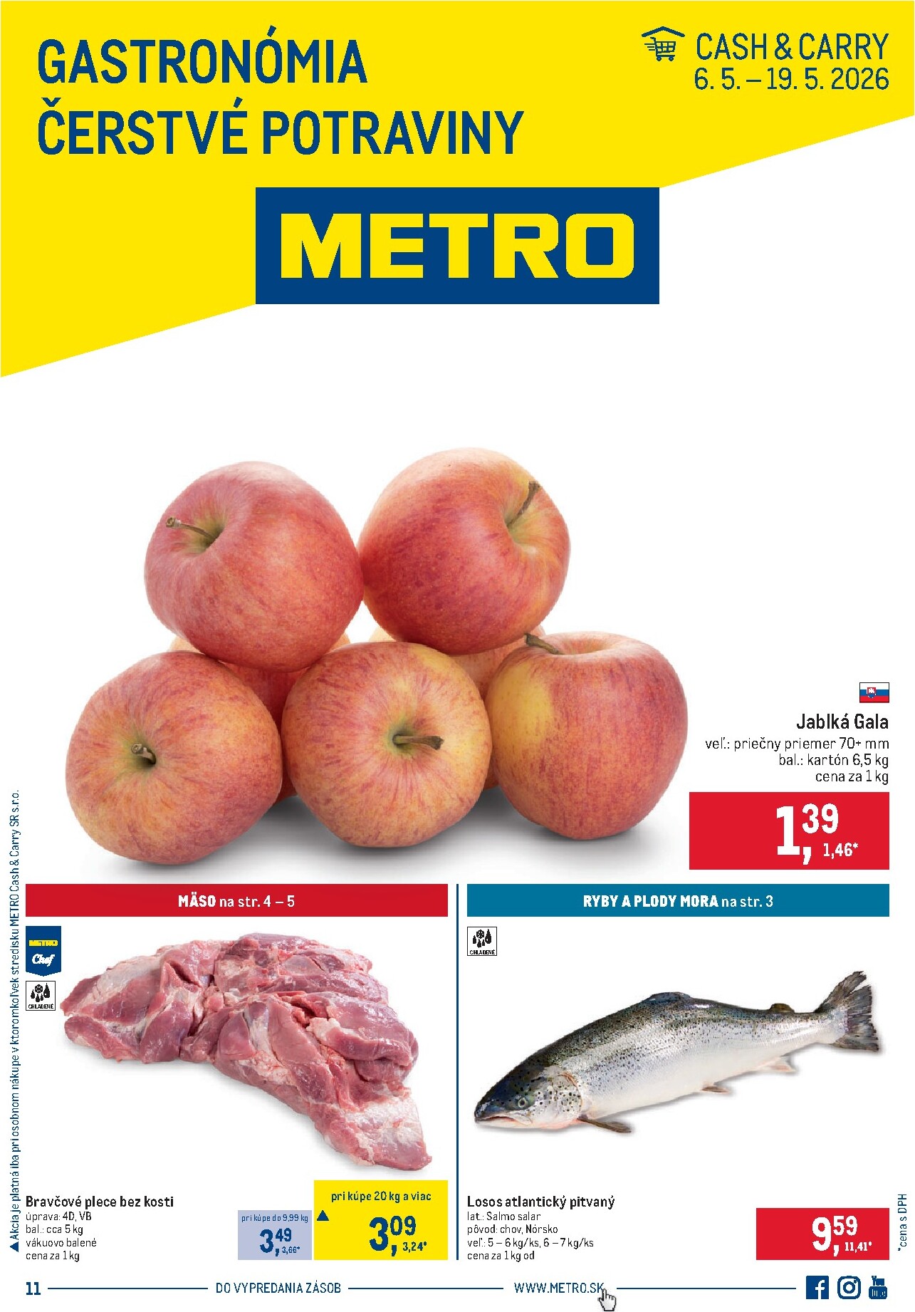 metro - Aktuálny leták Metro - Gastronómia od stredy, 06.05.2026 do utorka, 19.05.2026 - page: 1