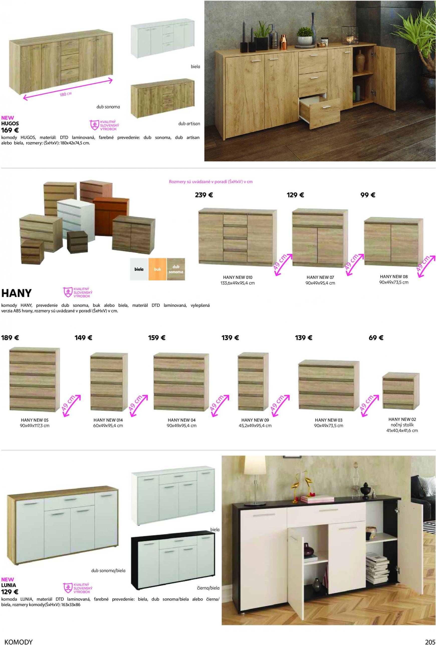 kondela - Kondela - Katalog nábytku a doplnkov leták platný od 01.04. - 31.12. - page: 205 kondela - Kondela - Katalog nábytku a doplnkov leták platný od 01.04. - 31.12. - page: 205
