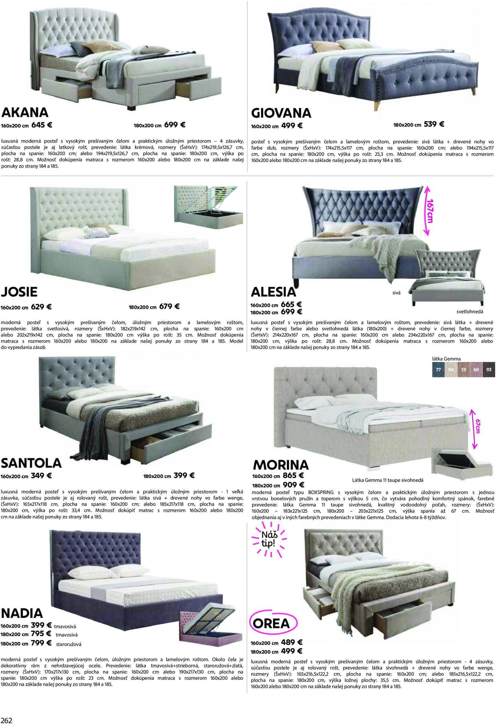 kondela - Kondela - Katalog nábytku a doplnkov leták platný od 01.04. - 31.12. - page: 262 kondela - Kondela - Katalog nábytku a doplnkov leták platný od 01.04. - 31.12. - page: 262