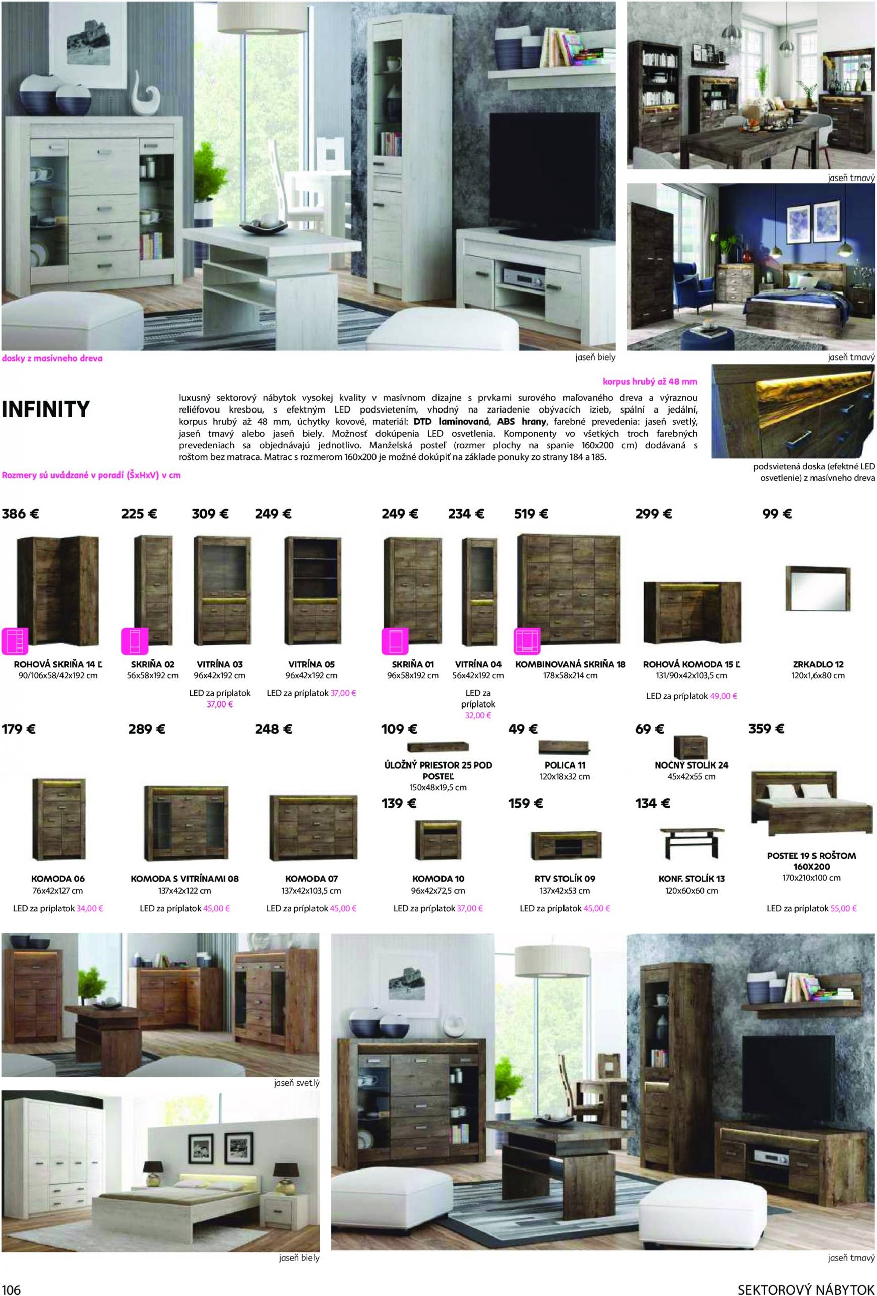 kondela - Kondela - Katalog nábytku a doplnkov leták platný od 01.04. - 31.12. - page: 106 kondela - Kondela - Katalog nábytku a doplnkov leták platný od 01.04. - 31.12. - page: 106