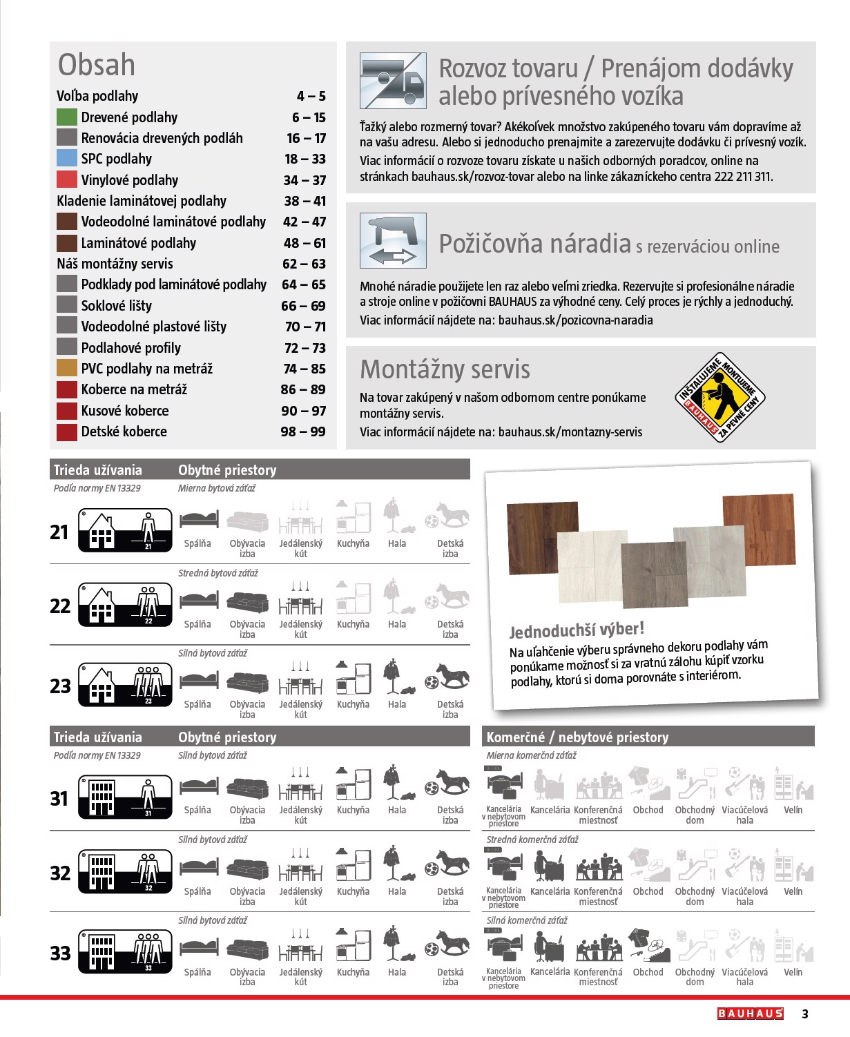 bauhaus - Leták Bauhaus - Katalóg Podlahové krytiny platný od 03.07. do 31.08. - page: 3 bauhaus - Leták Bauhaus - Katalóg Podlahové krytiny platný od 03.07. do 31.08. - page: 3