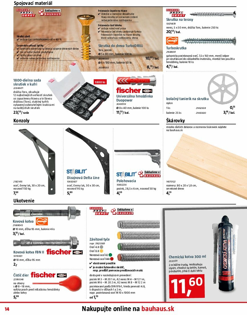 bauhaus - Leták Bauhaus platný od 04.08. do 07.09. - page: 14