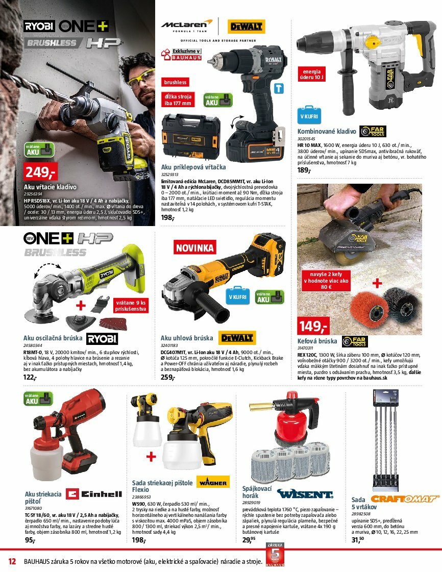 bauhaus - Leták Bauhaus platný od 04.08. do 07.09. - page: 12