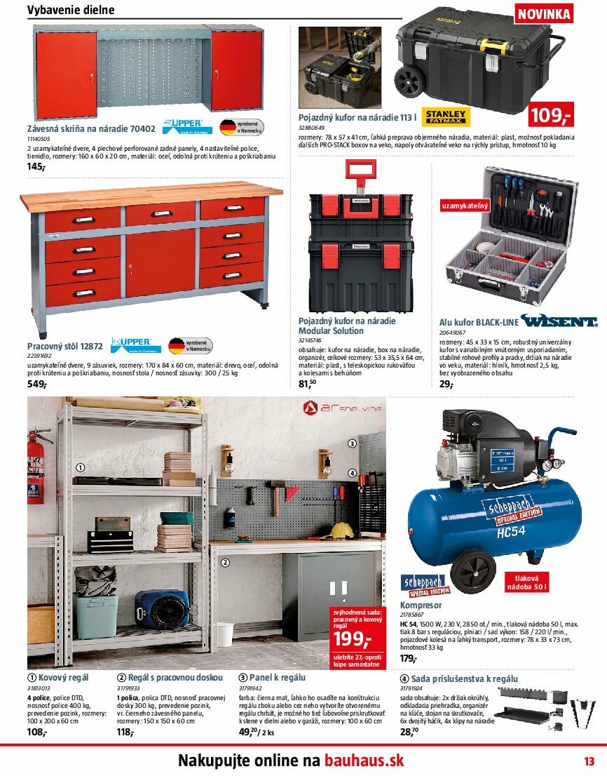 bauhaus - Leták Bauhaus platný od 04.08. do 07.09. - page: 13