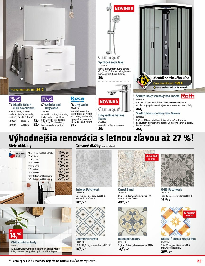 bauhaus - Leták Bauhaus platný od 04.08. do 07.09. - page: 23