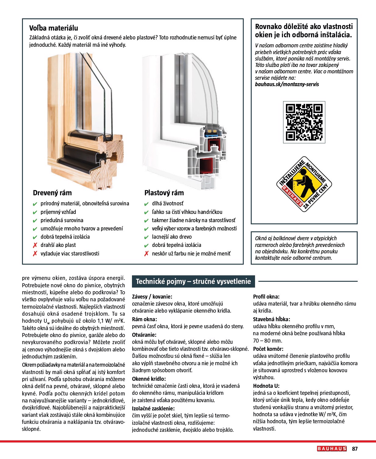 bauhaus - Leták Bauhaus - Stavebné prvky platný od 01.08. do 31.12. - page: 87