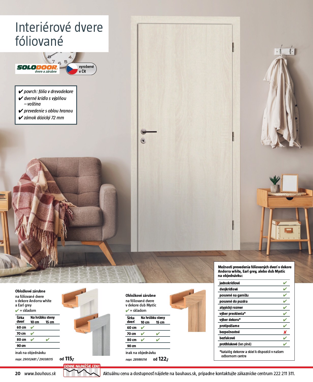 bauhaus - Leták Bauhaus - Stavebné prvky platný od 01.08. do 31.12. - page: 20